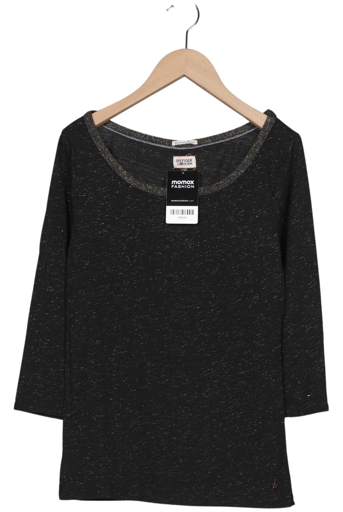 

Hilfiger Denim Damen Langarmshirt, schwarz, Gr. 36