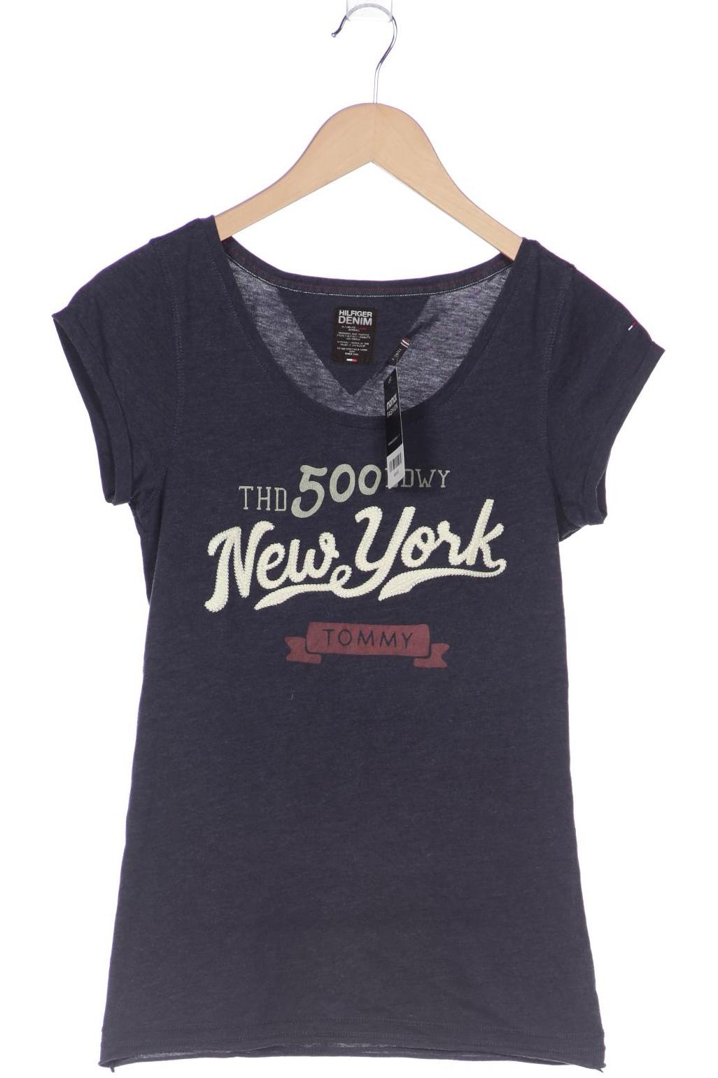 

HILFIGER DENIM Damen T-Shirt, marineblau