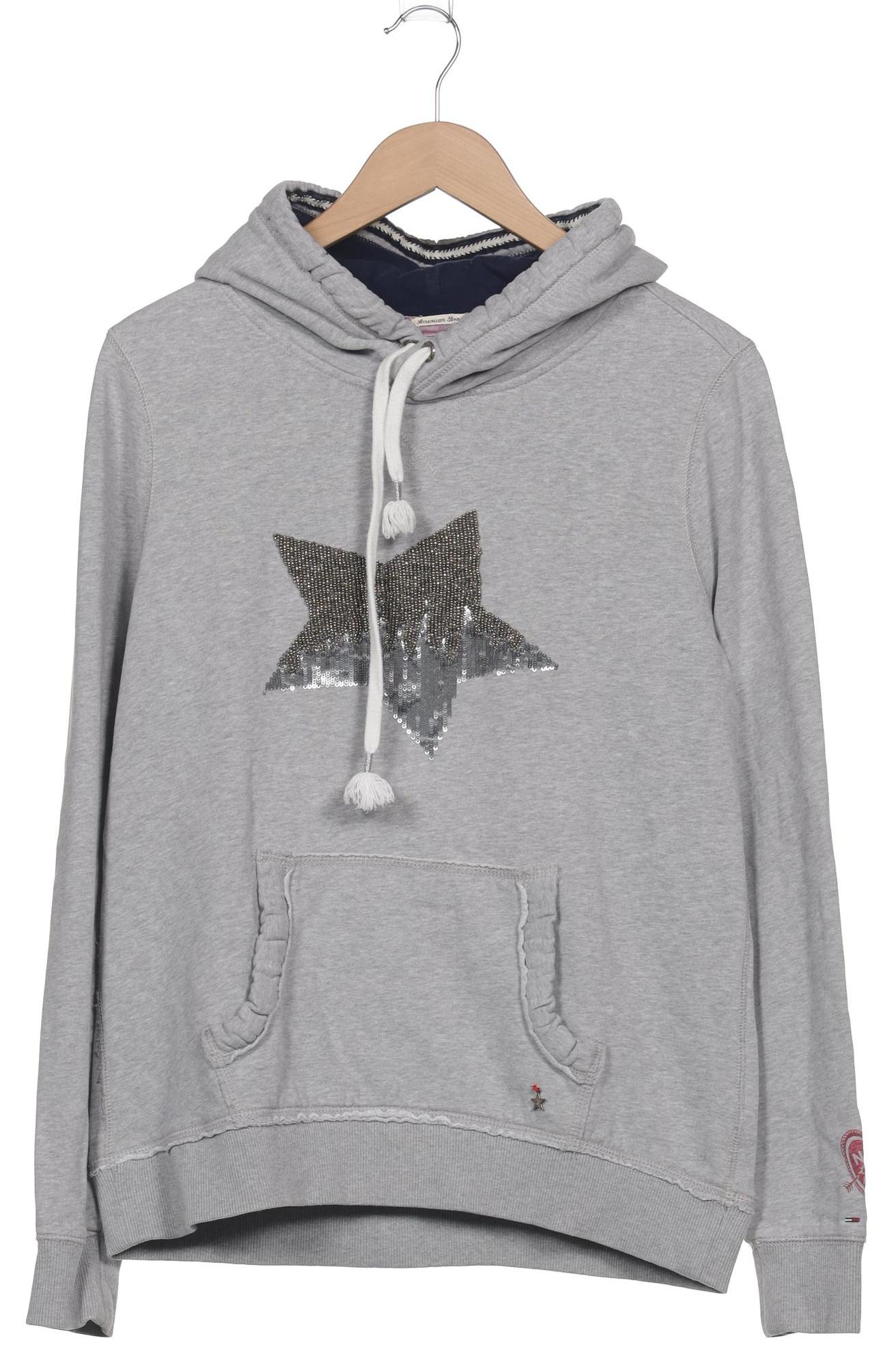 

Hilfiger Denim Damen Kapuzenpullover, grau, Gr. 44