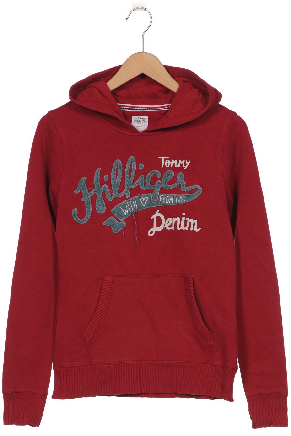 

Hilfiger Denim Damen Kapuzenpullover, bordeaux, Gr. 42