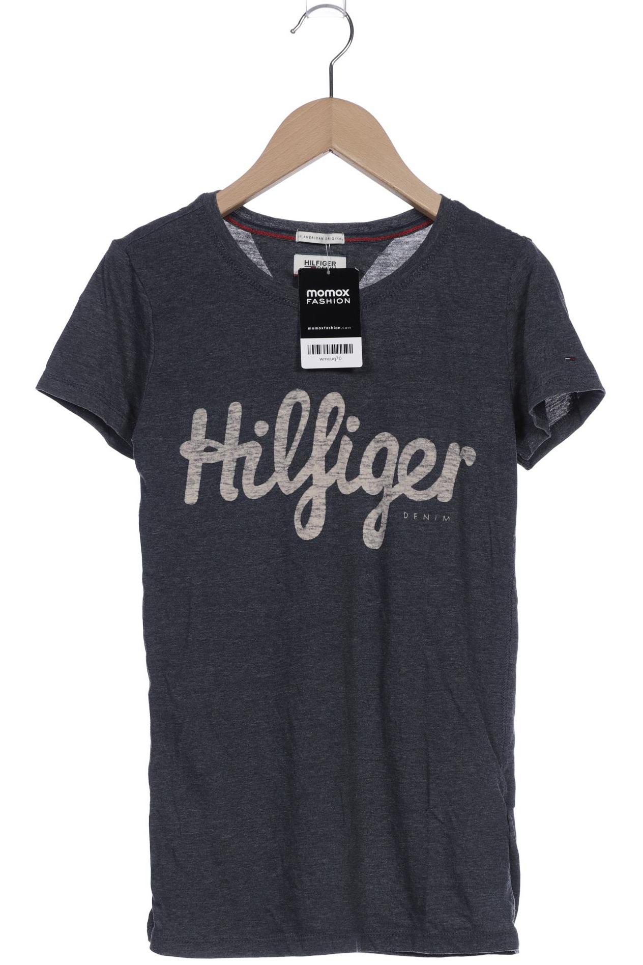 

Hilfiger Denim Damen T-Shirt, grau, Gr. 36