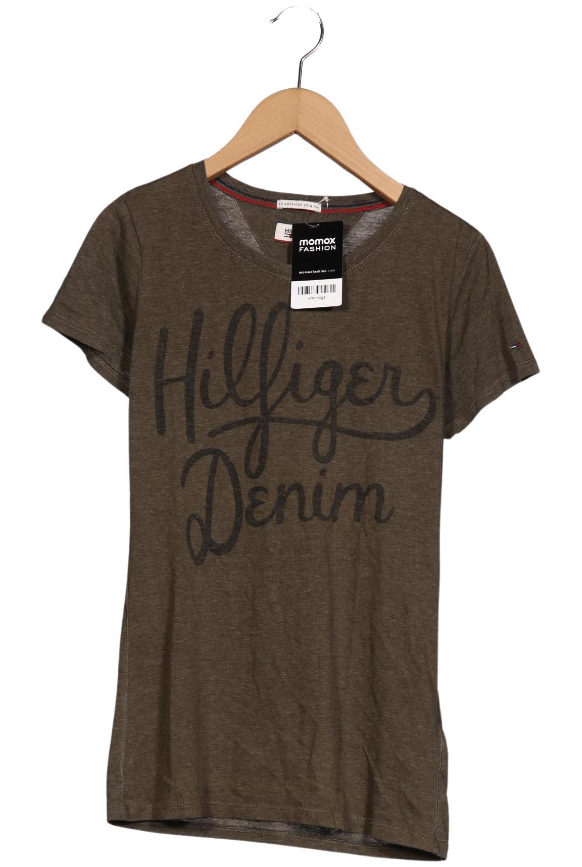 

Hilfiger Denim Damen T-Shirt, grün, Gr. 36