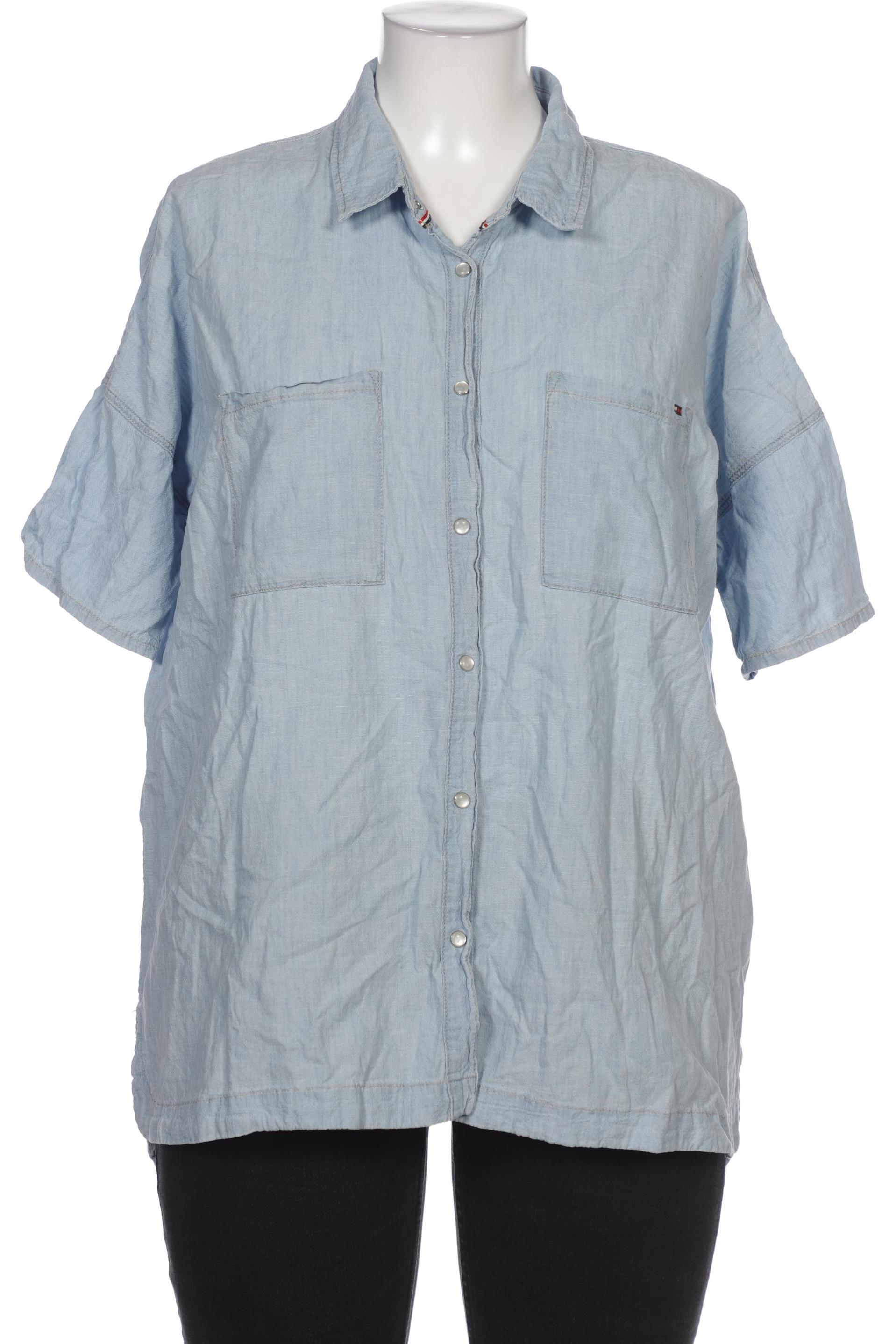 

Hilfiger Denim Damen Bluse, hellblau, Gr. 44