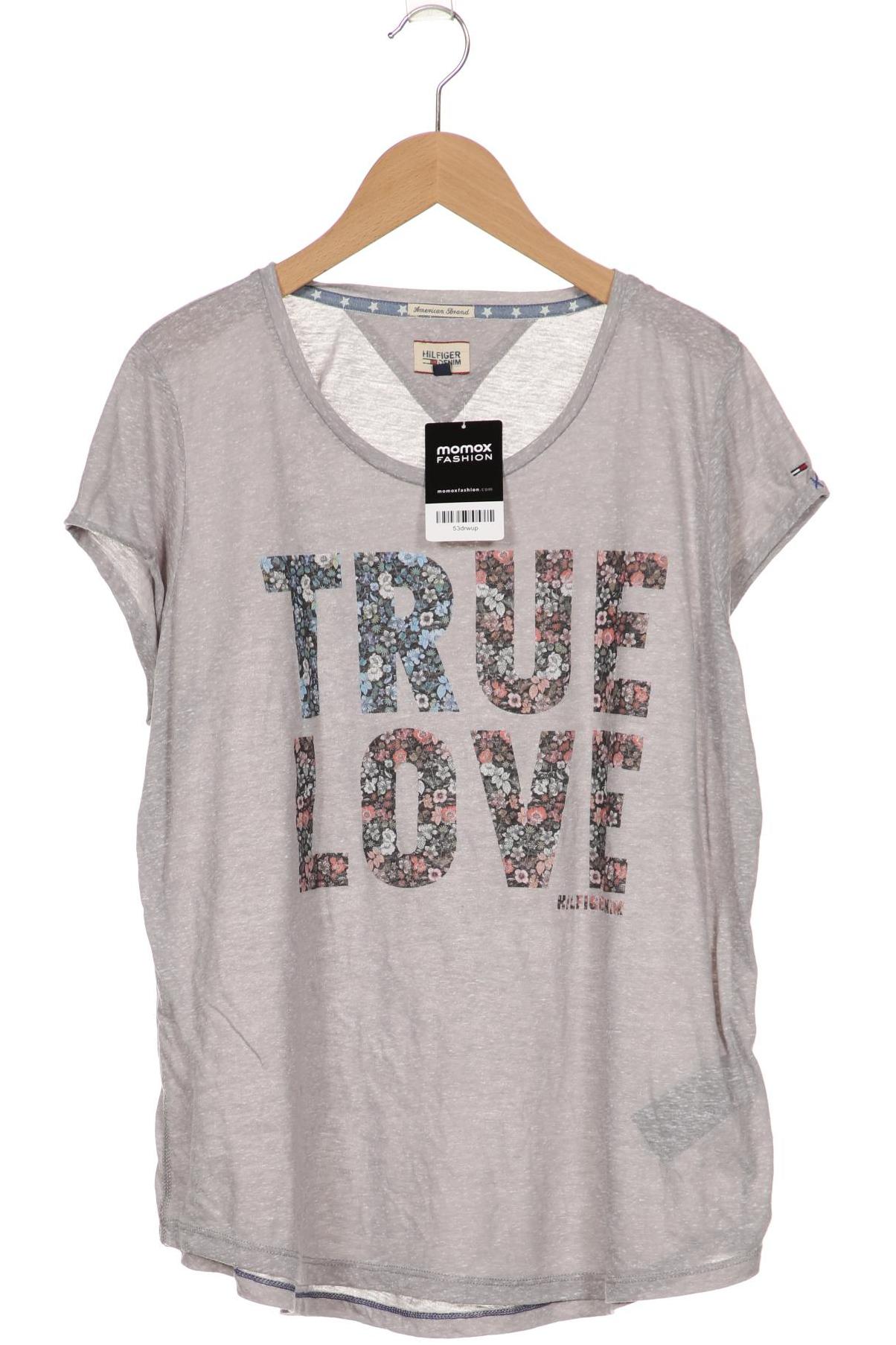 

Hilfiger Denim Damen T-Shirt, grau, Gr. 38