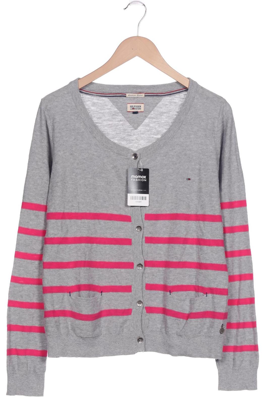

Hilfiger Denim Damen Strickjacke, grau, Gr. 44