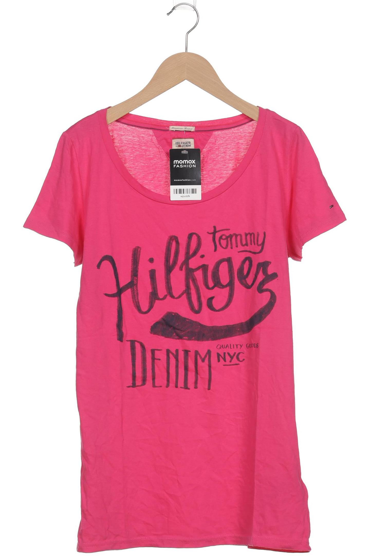 

Hilfiger Denim Damen T-Shirt, pink, Gr. 44