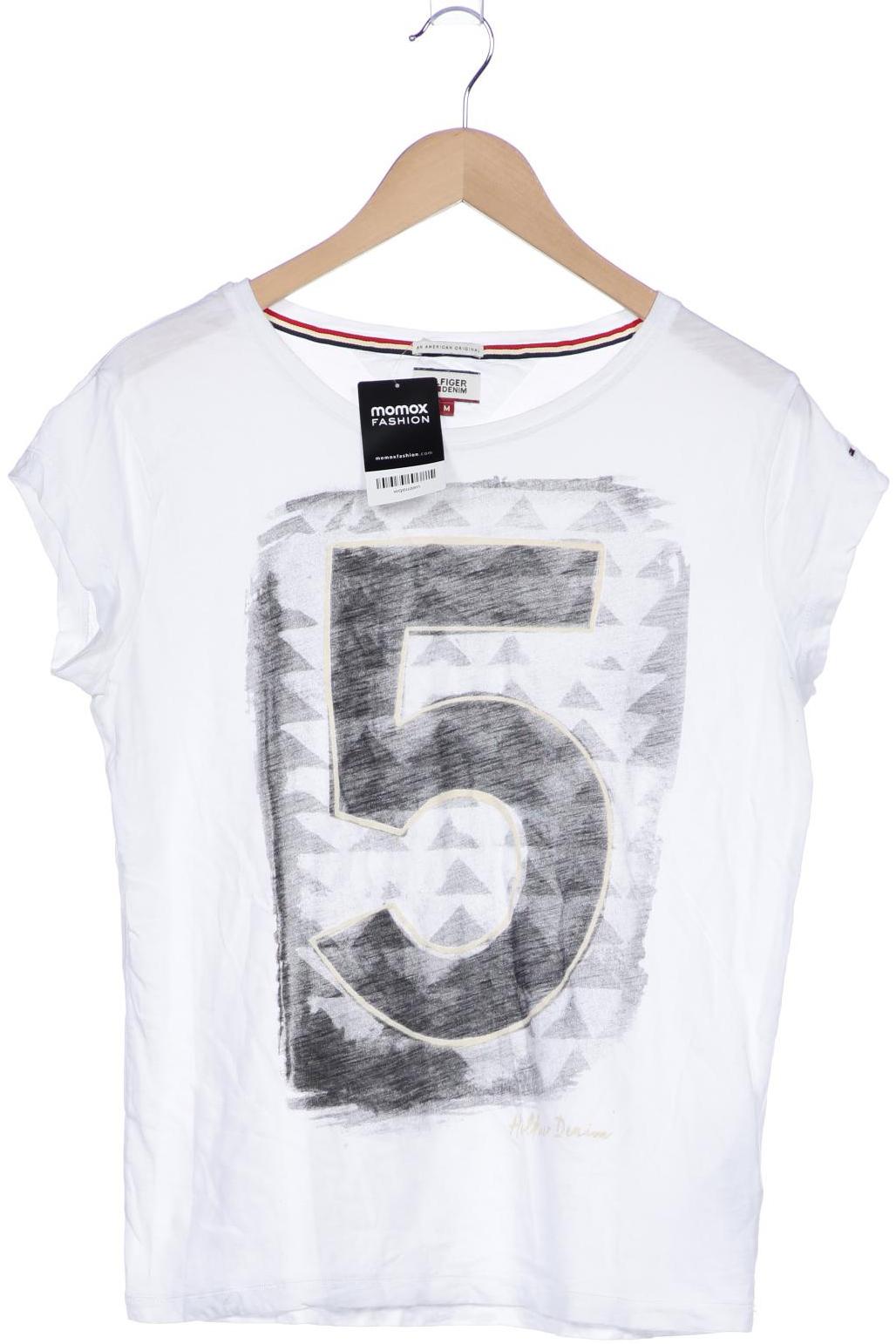 

Hilfiger Denim Damen T-Shirt, weiß, Gr. 38
