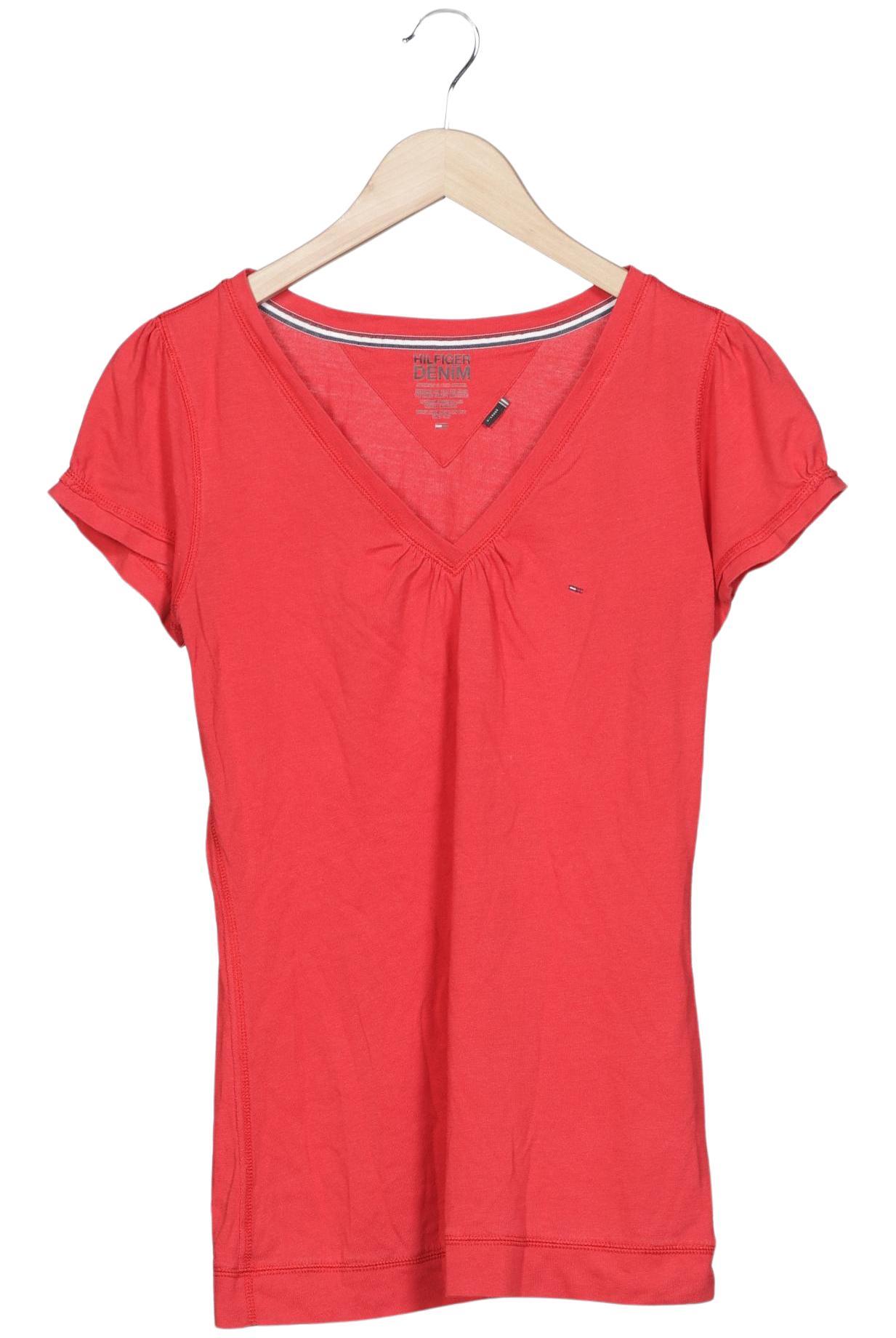 

Hilfiger Denim Damen T-Shirt, rot, Gr. 44