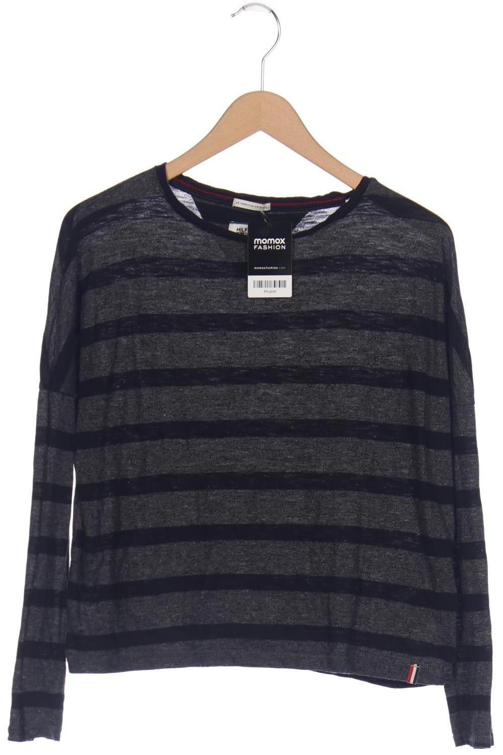 

Hilfiger Denim Damen Langarmshirt, grau, Gr. 36