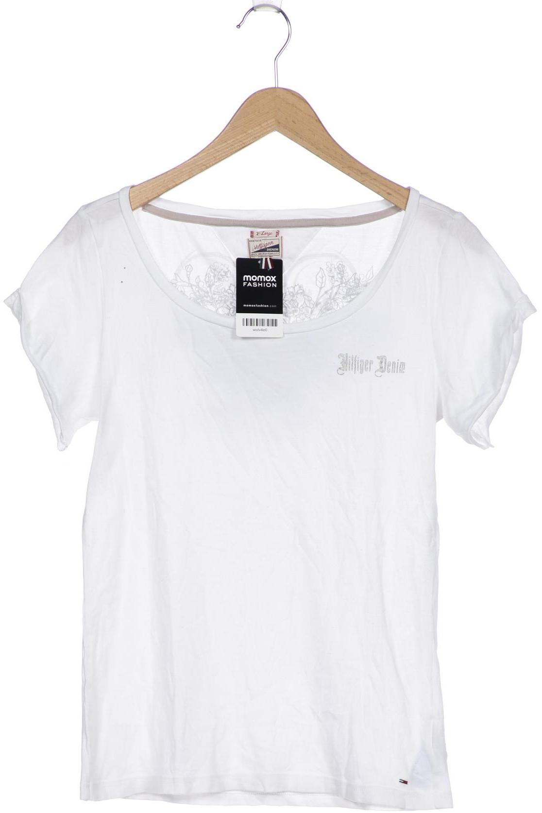 

HILFIGER DENIM Damen T-Shirt, weiß
