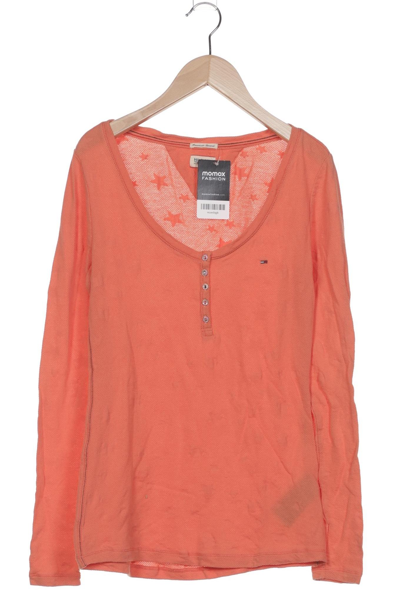 

Hilfiger Denim Damen Langarmshirt, orange, Gr. 42