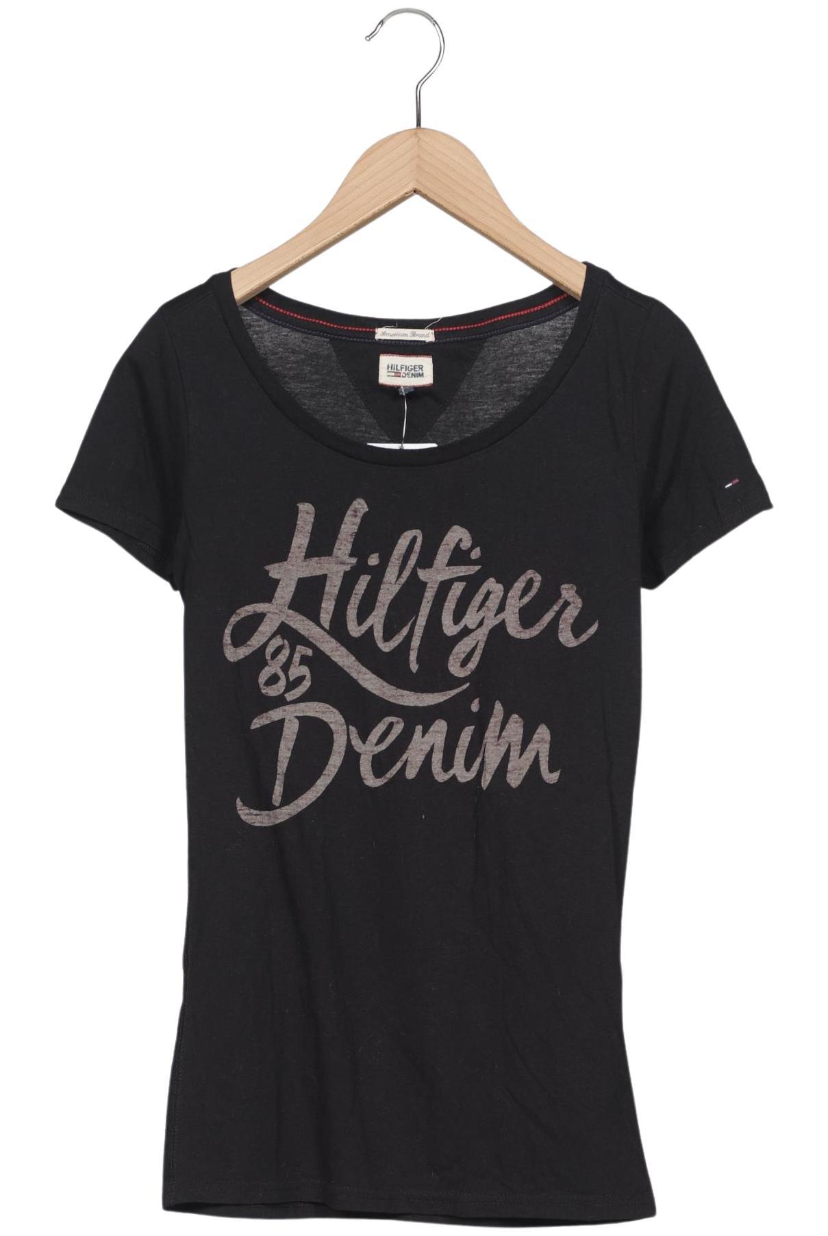 

Hilfiger Denim Damen T-Shirt, schwarz, Gr. 34