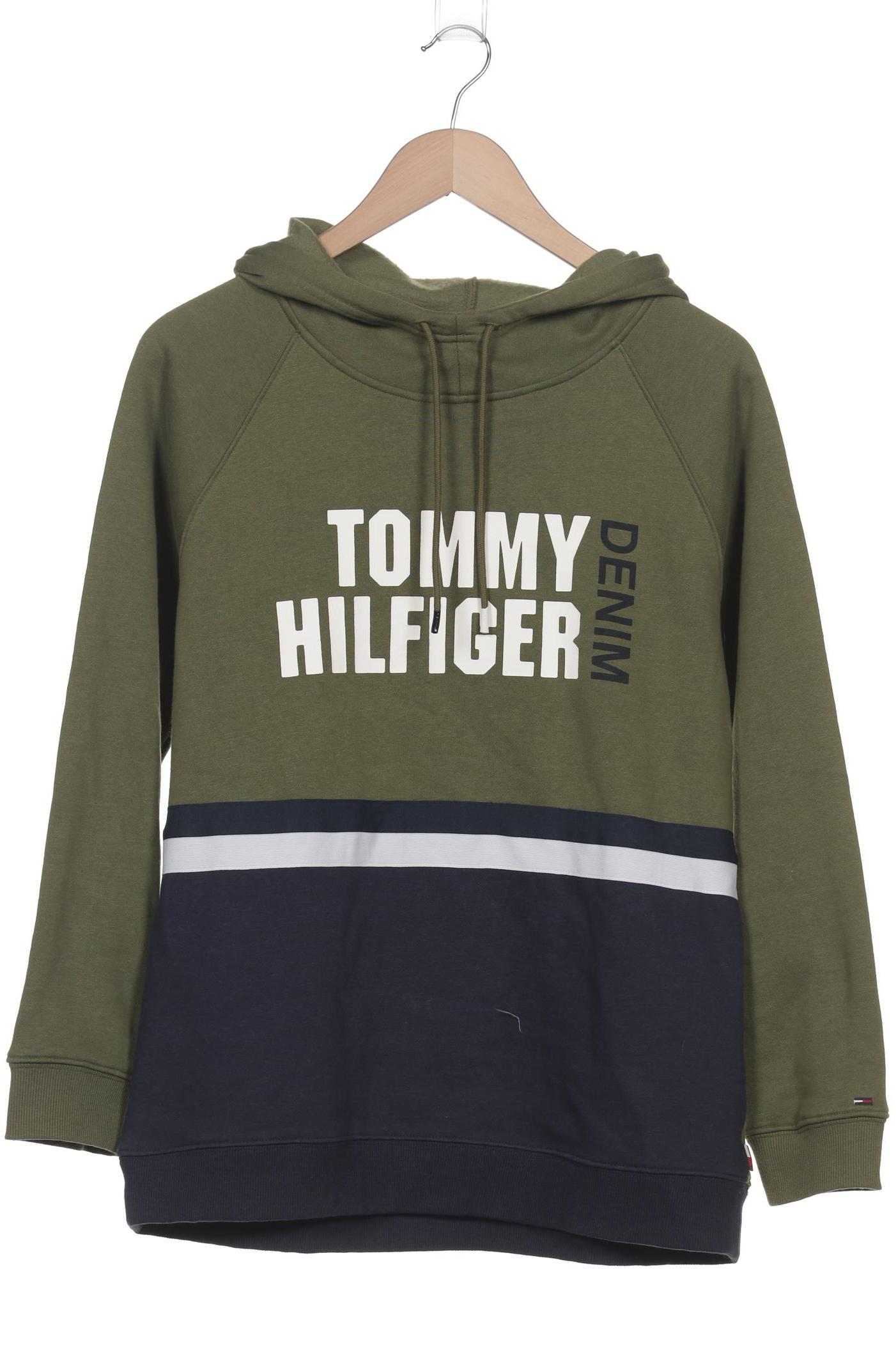 

Hilfiger Denim Damen Kapuzenpullover, grün, Gr. 36