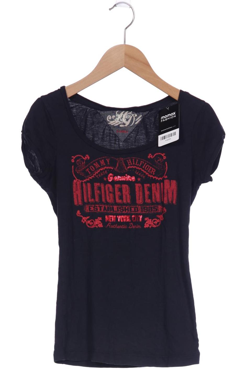 

HILFIGER DENIM Damen T-Shirt, marineblau