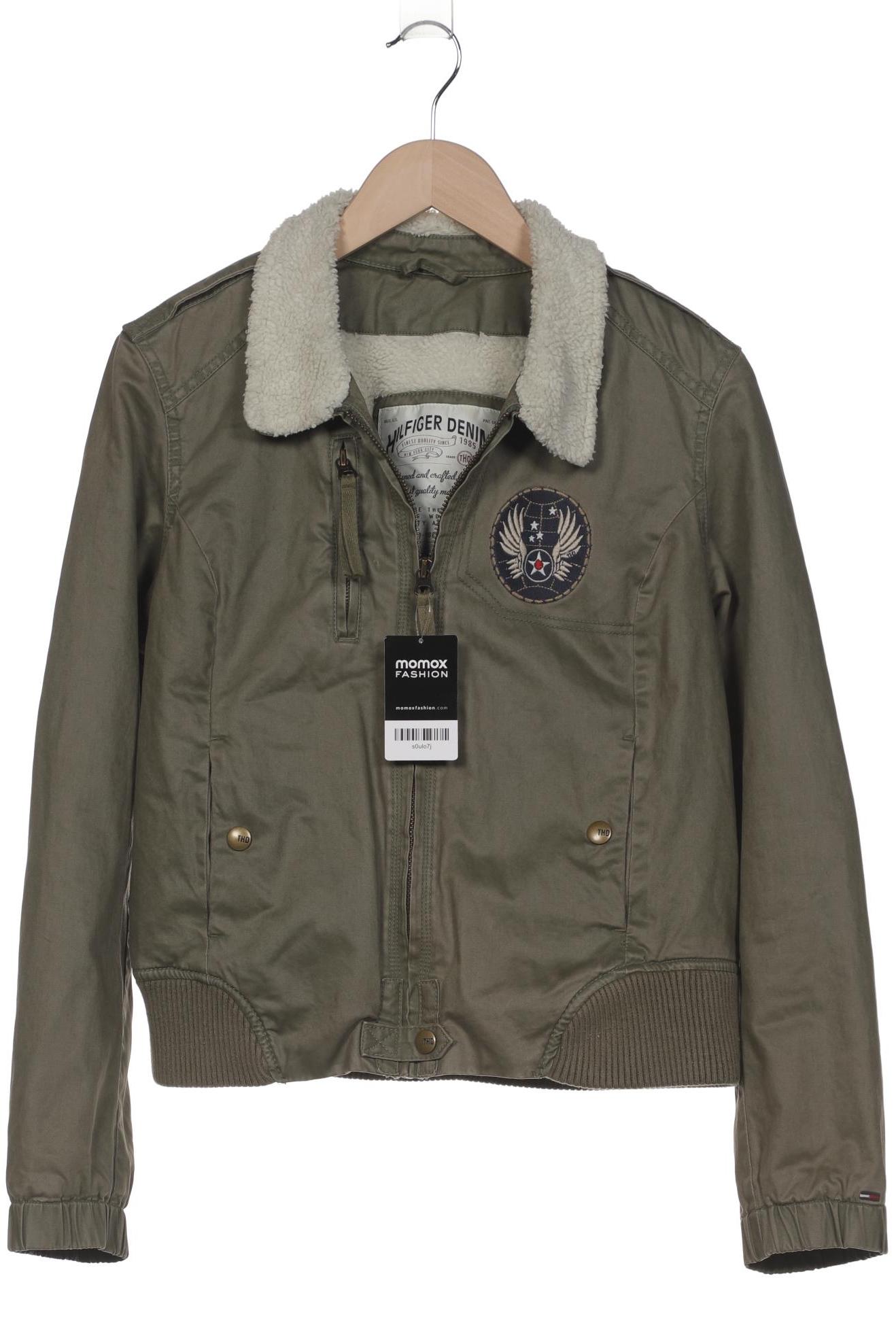 

Hilfiger Denim Damen Jacke, grün, Gr. 42