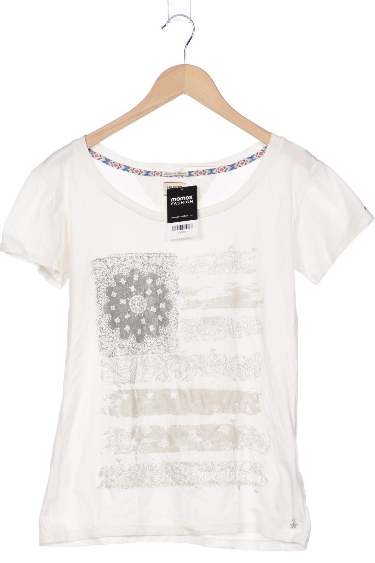 

Hilfiger Denim Damen T-Shirt, cremeweiß, Gr. 36