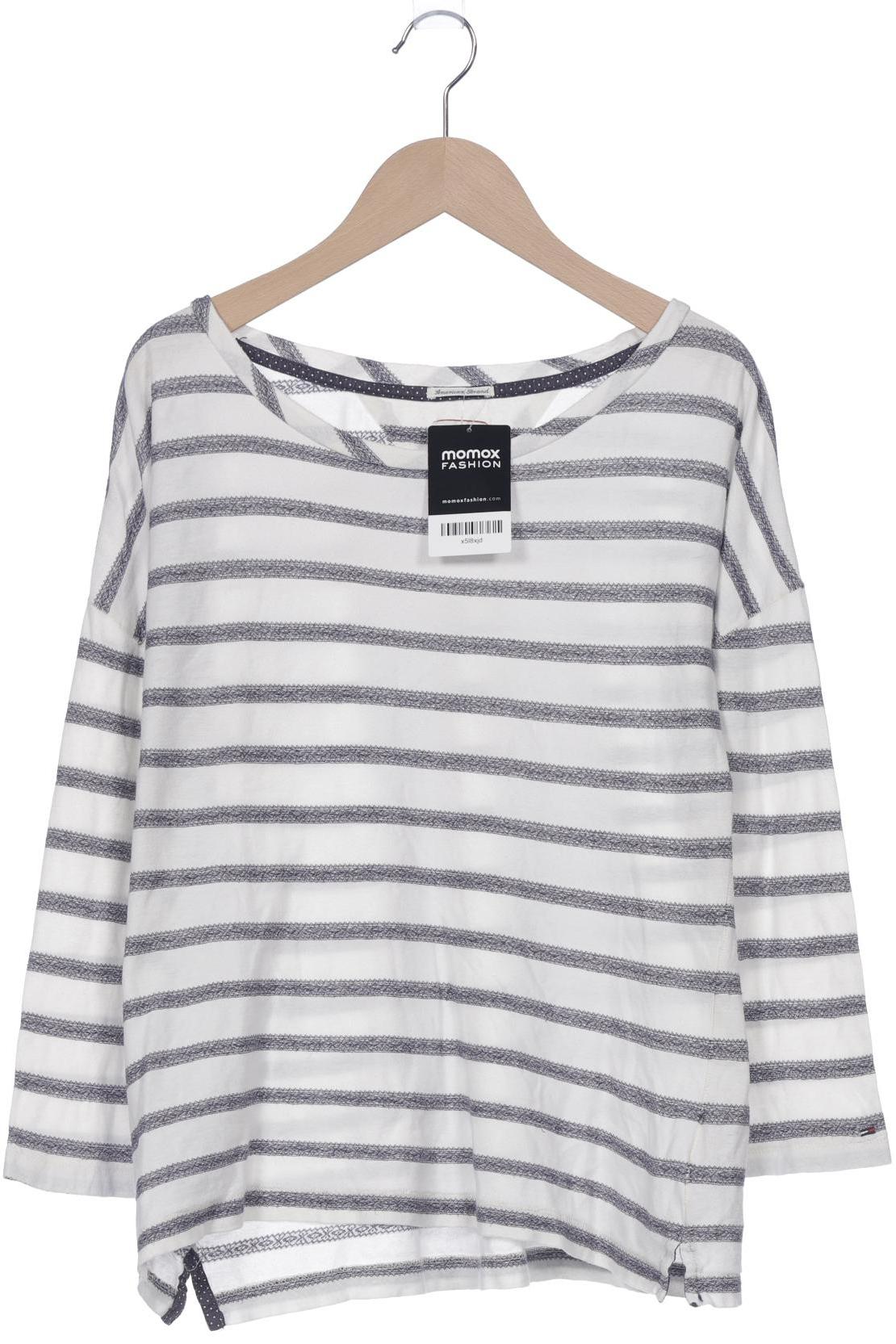 

Hilfiger Denim Damen Langarmshirt, weiß, Gr. 36