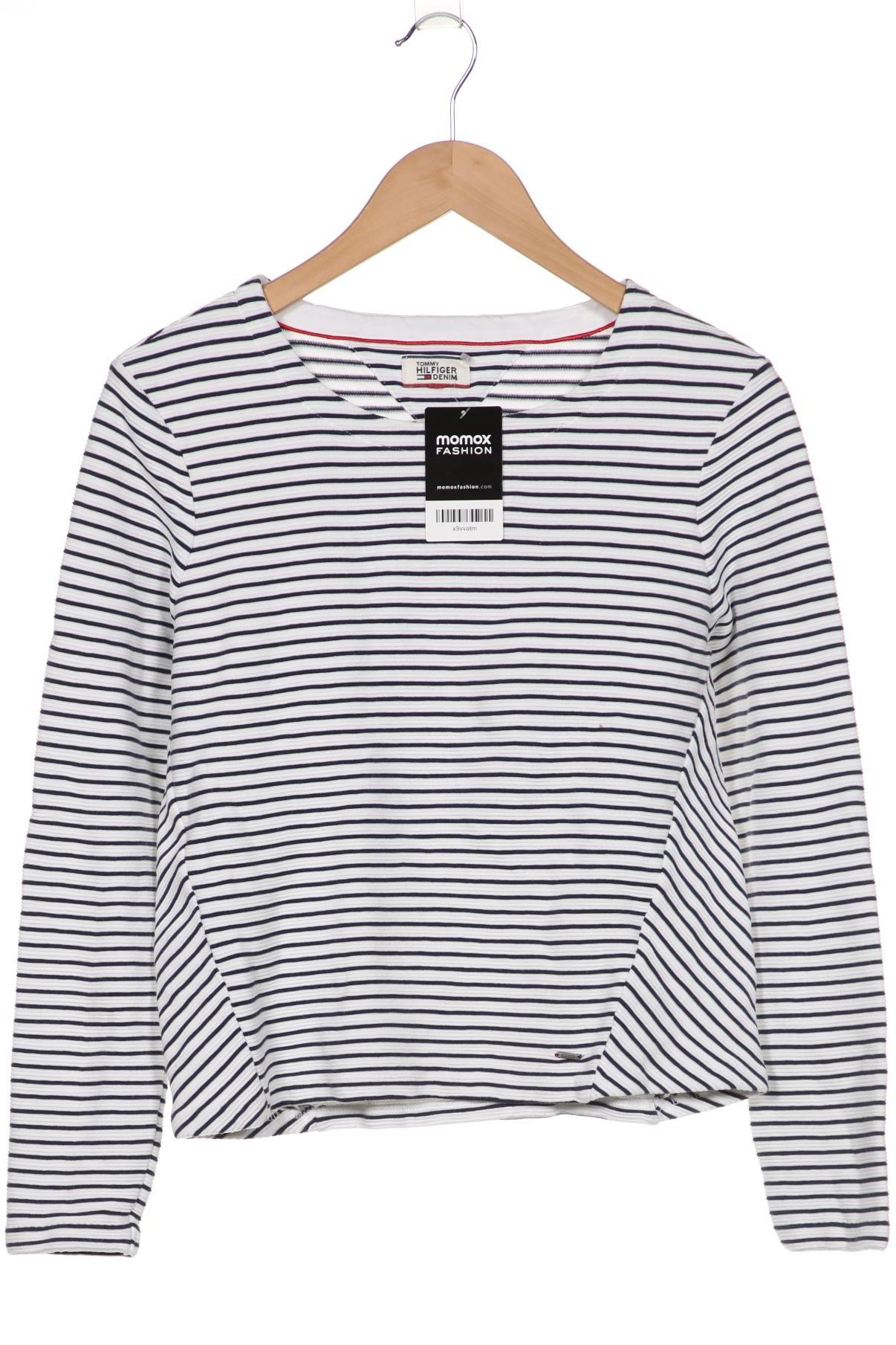 

HILFIGER DENIM Damen Langarmshirt, weiß
