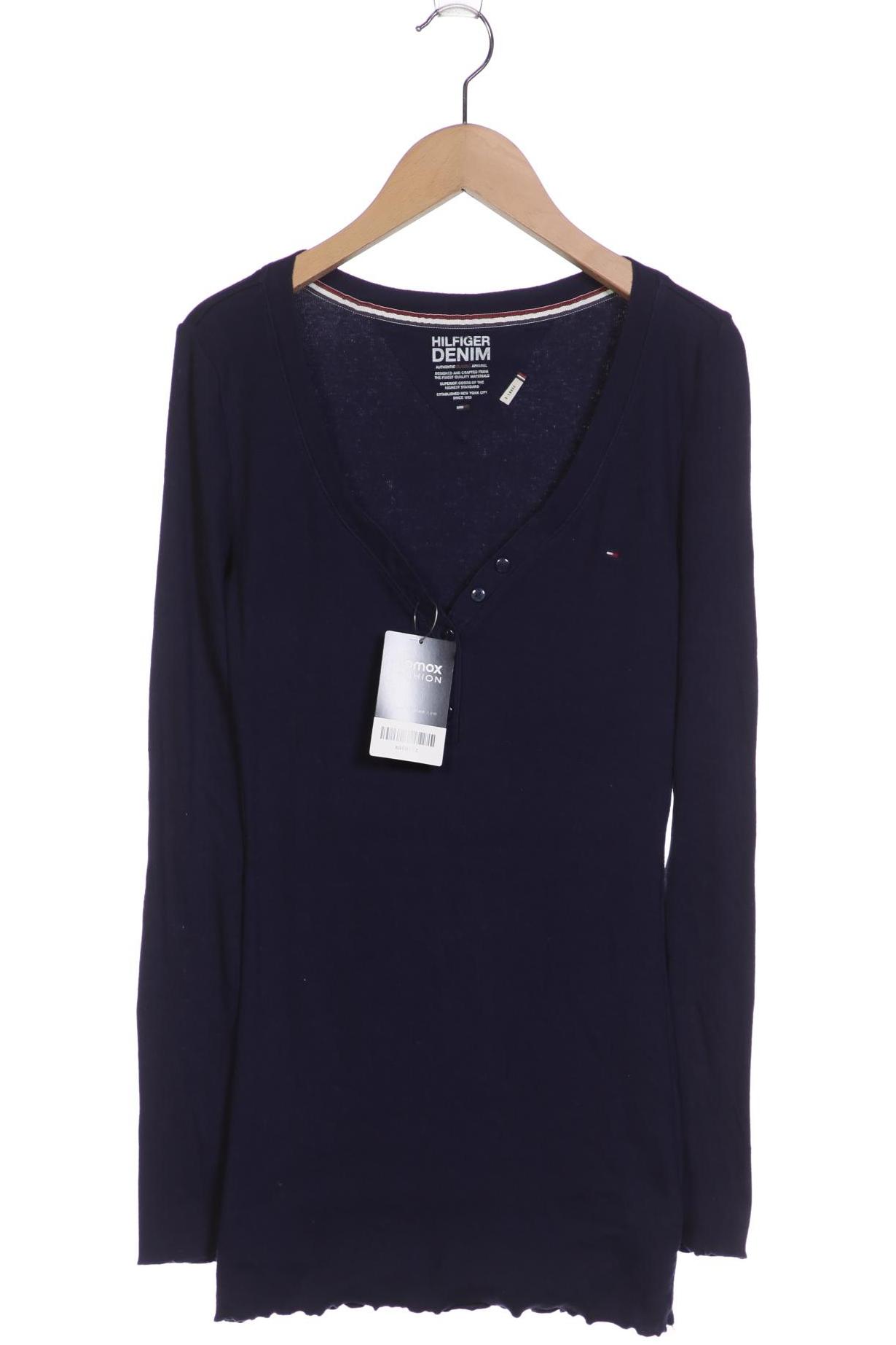 

HILFIGER DENIM Damen Langarmshirt, marineblau