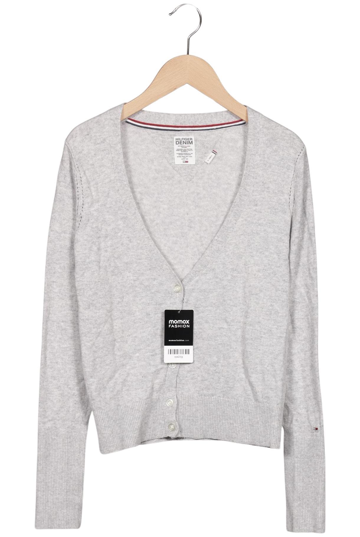 

Hilfiger Denim Damen Strickjacke, grau, Gr. 34
