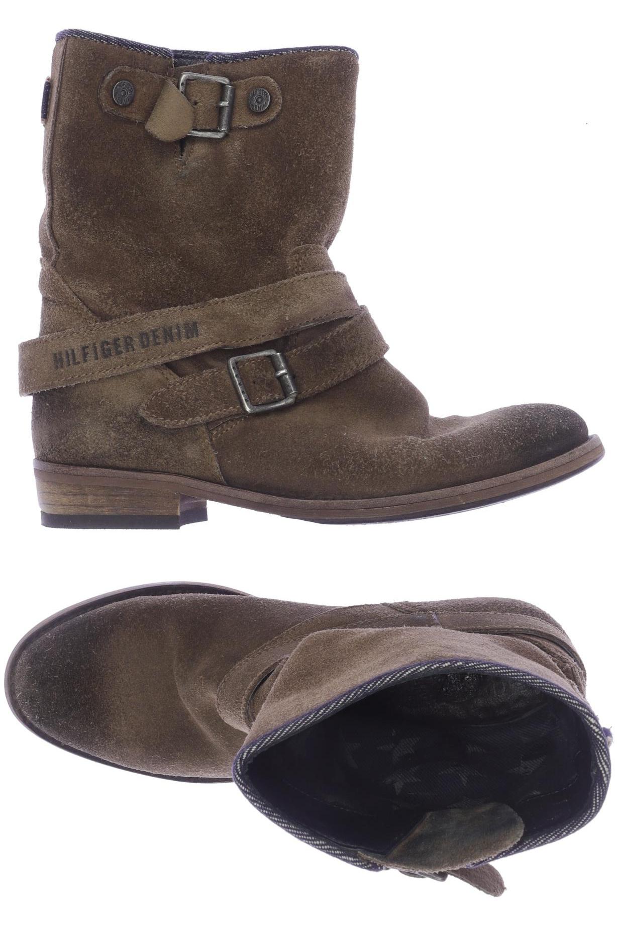 

Hilfiger Denim Damen Stiefelette, braun, Gr. 38