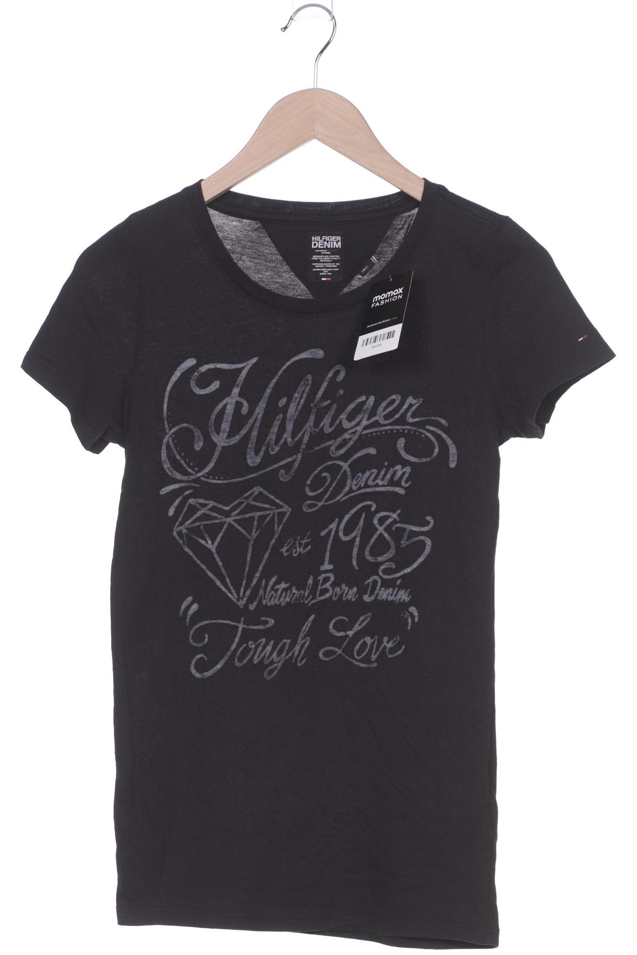 

Hilfiger Denim Damen T-Shirt, schwarz, Gr. 36