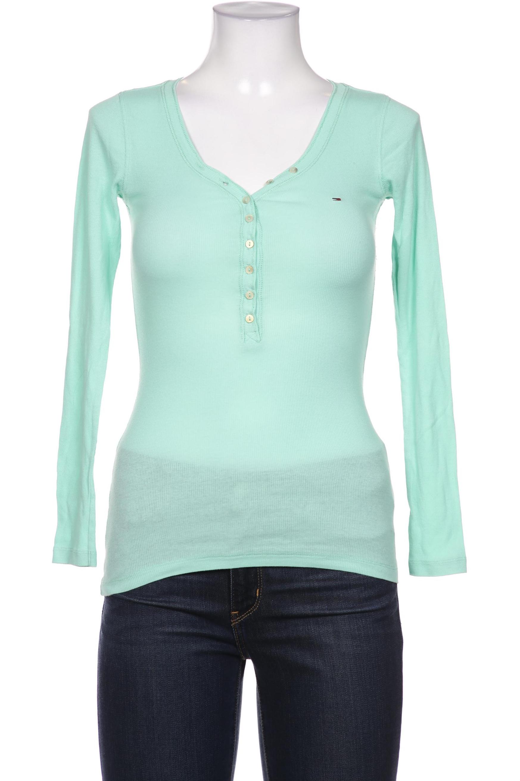 

Hilfiger Denim Damen Langarmshirt, hellgrün, Gr. 38