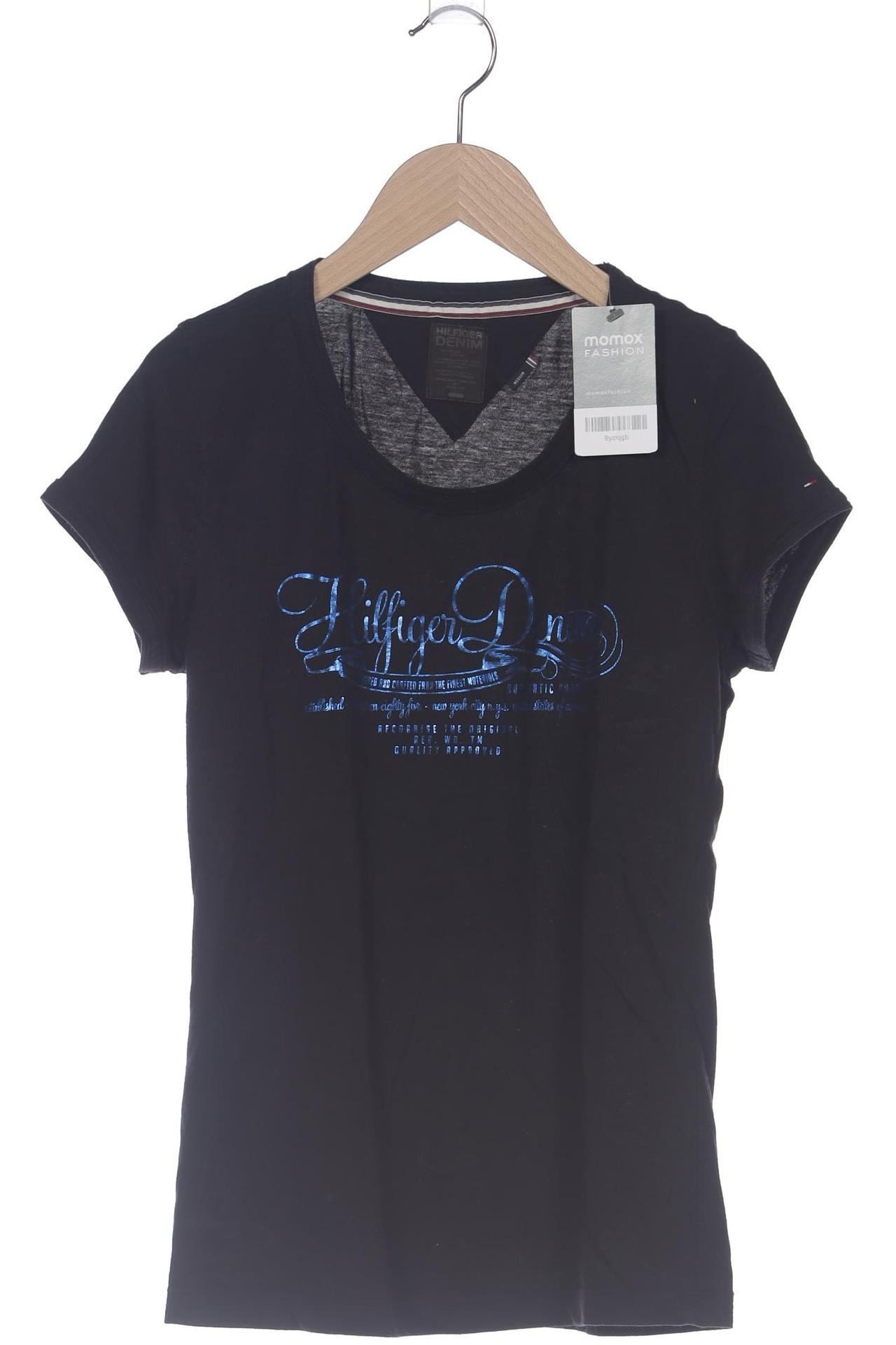 

Hilfiger Denim Damen T-Shirt, schwarz, Gr. 38
