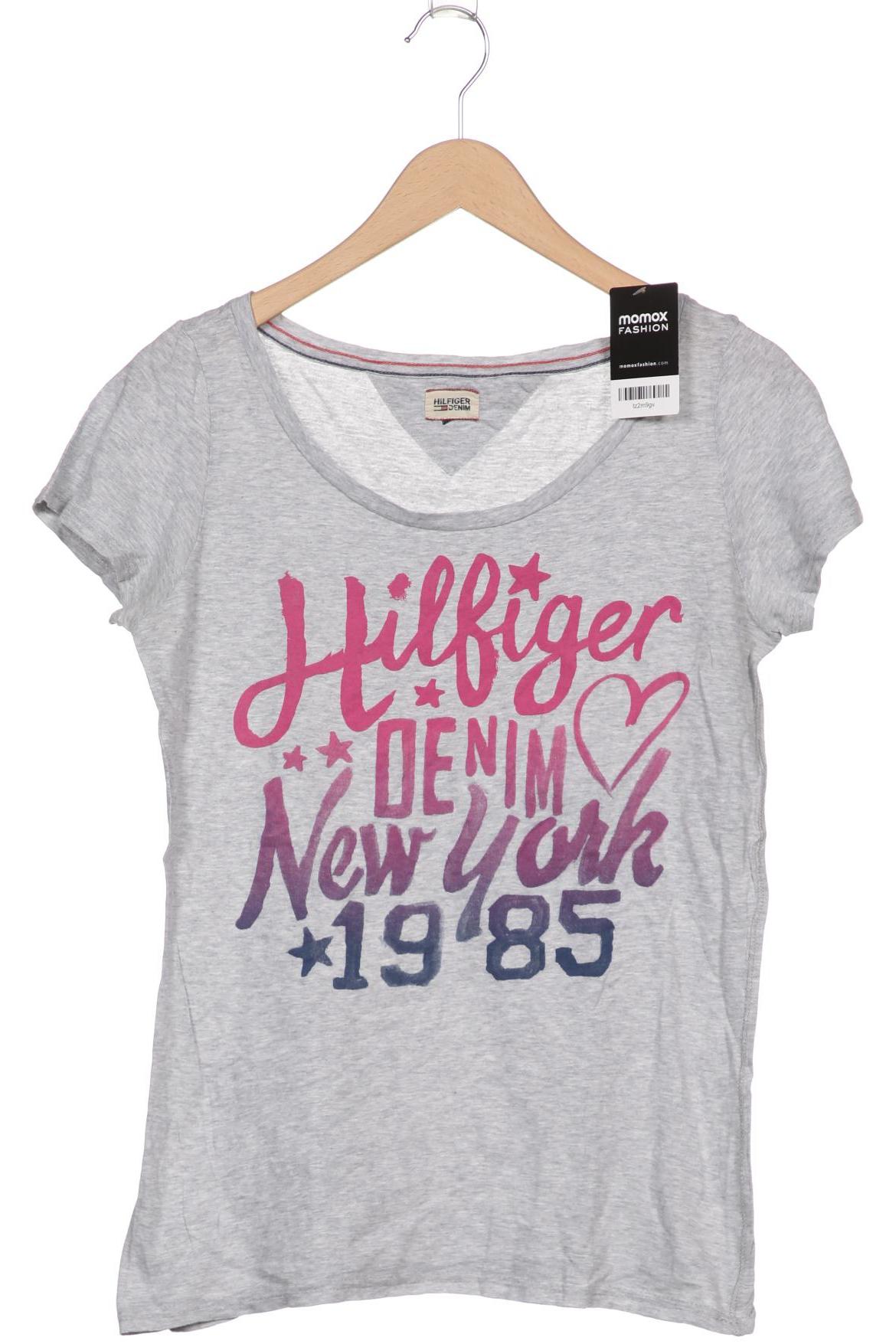 

Hilfiger Denim Damen T-Shirt, grau, Gr. 38