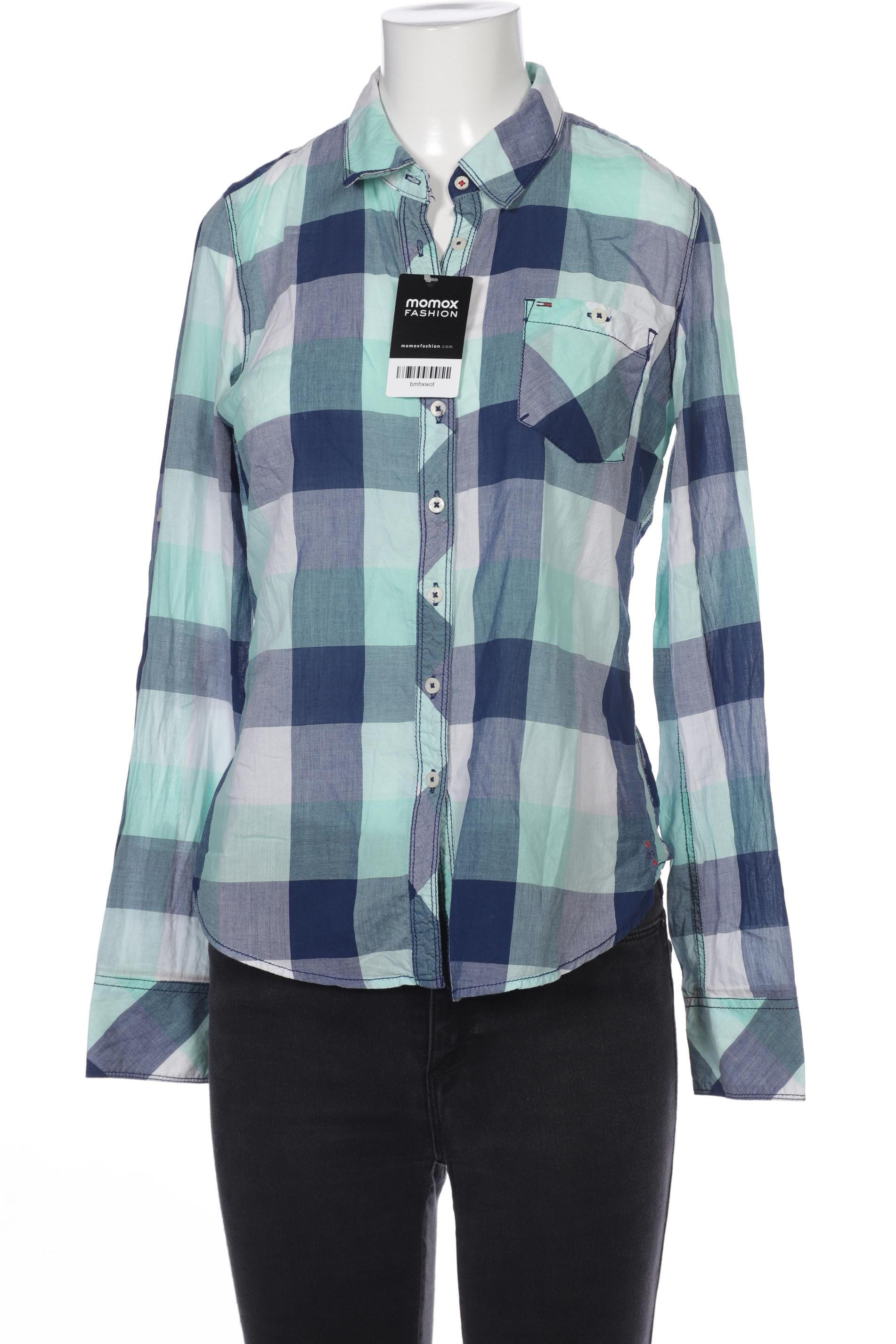 

Hilfiger Denim Damen Bluse, blau, Gr. 36