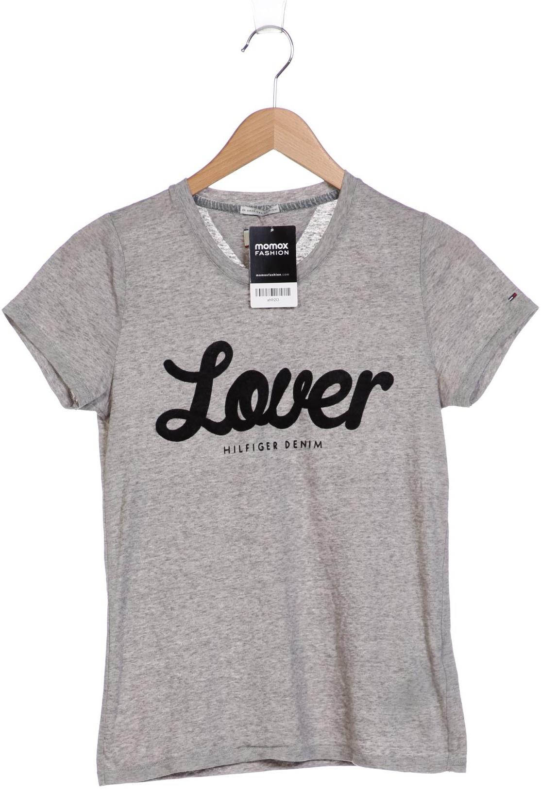 

Hilfiger Denim Damen T-Shirt, grau, Gr. 36