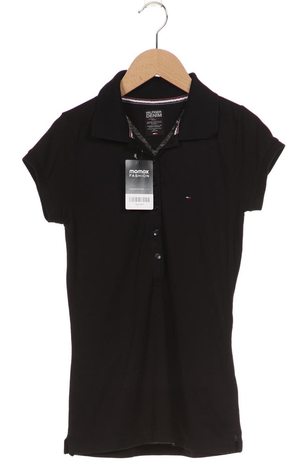 

Hilfiger Denim Damen Poloshirt, schwarz, Gr. 36