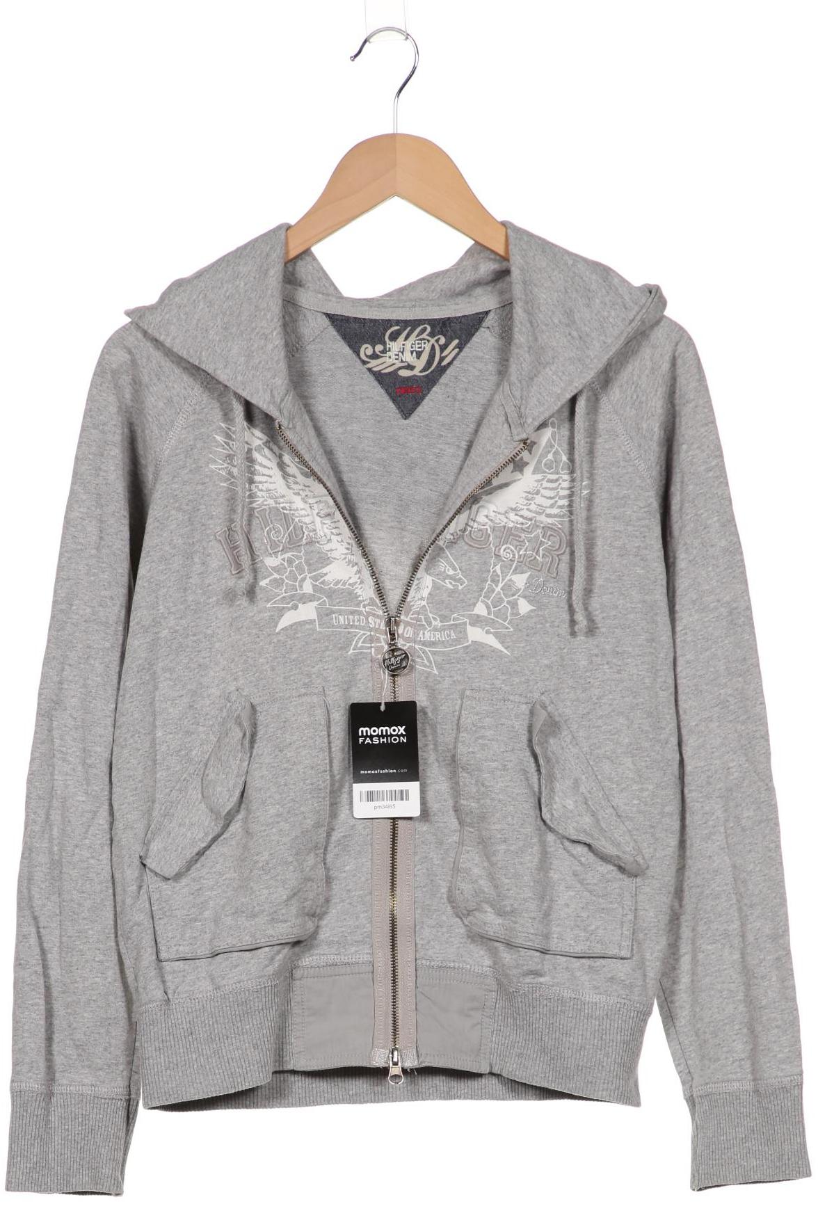 

Hilfiger Denim Damen Kapuzenpullover, grau, Gr. 36