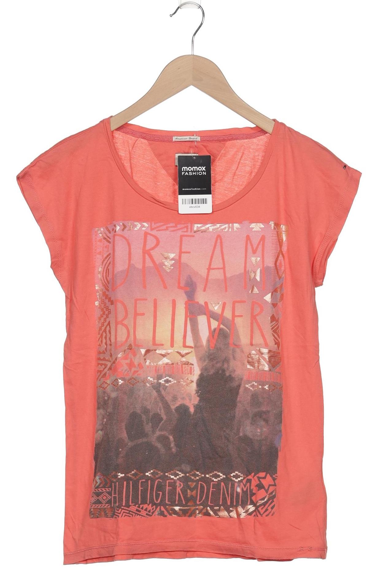 

Hilfiger Denim Damen T-Shirt, orange, Gr. 34