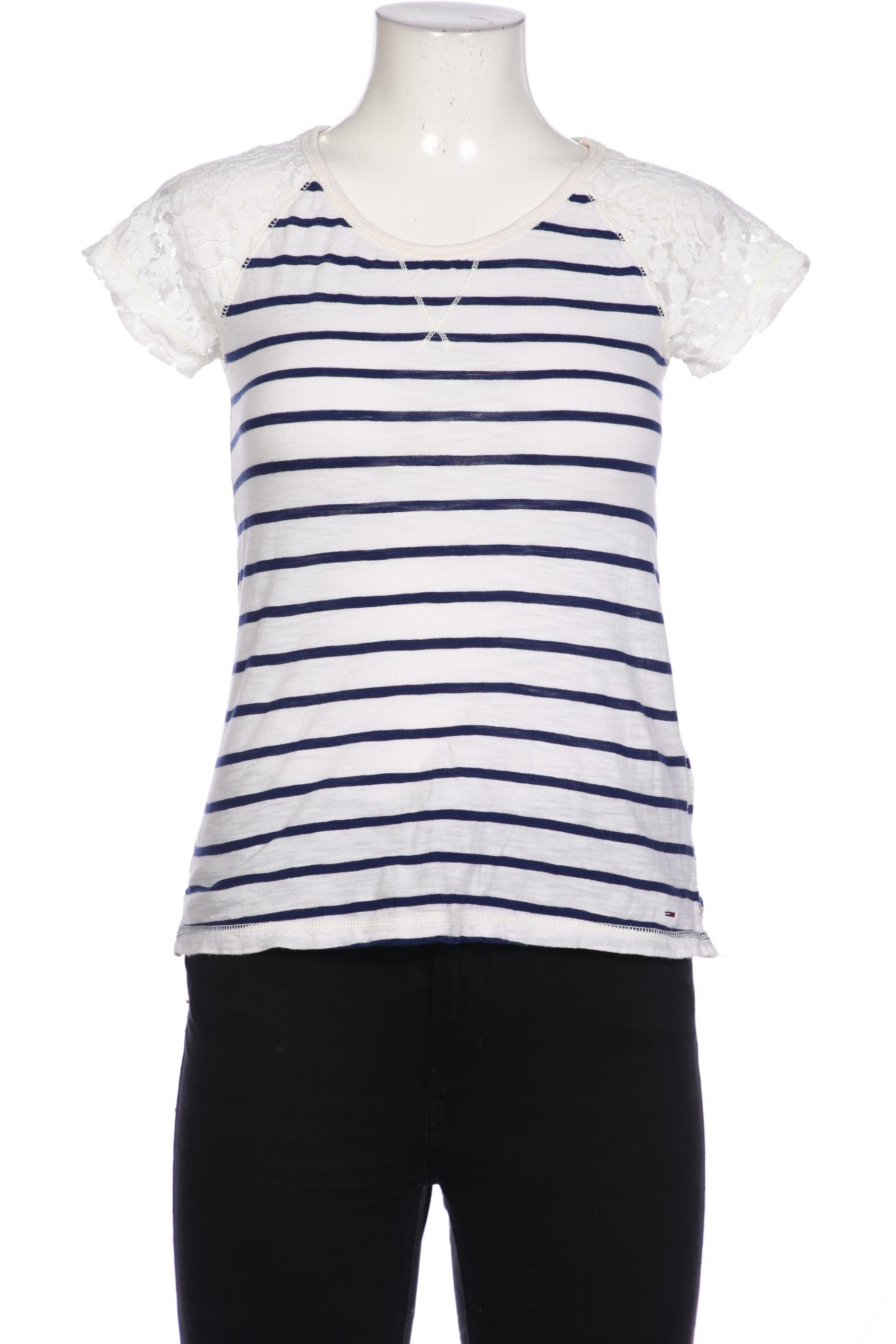 

Hilfiger Denim Damen T-Shirt, weiß, Gr. 34