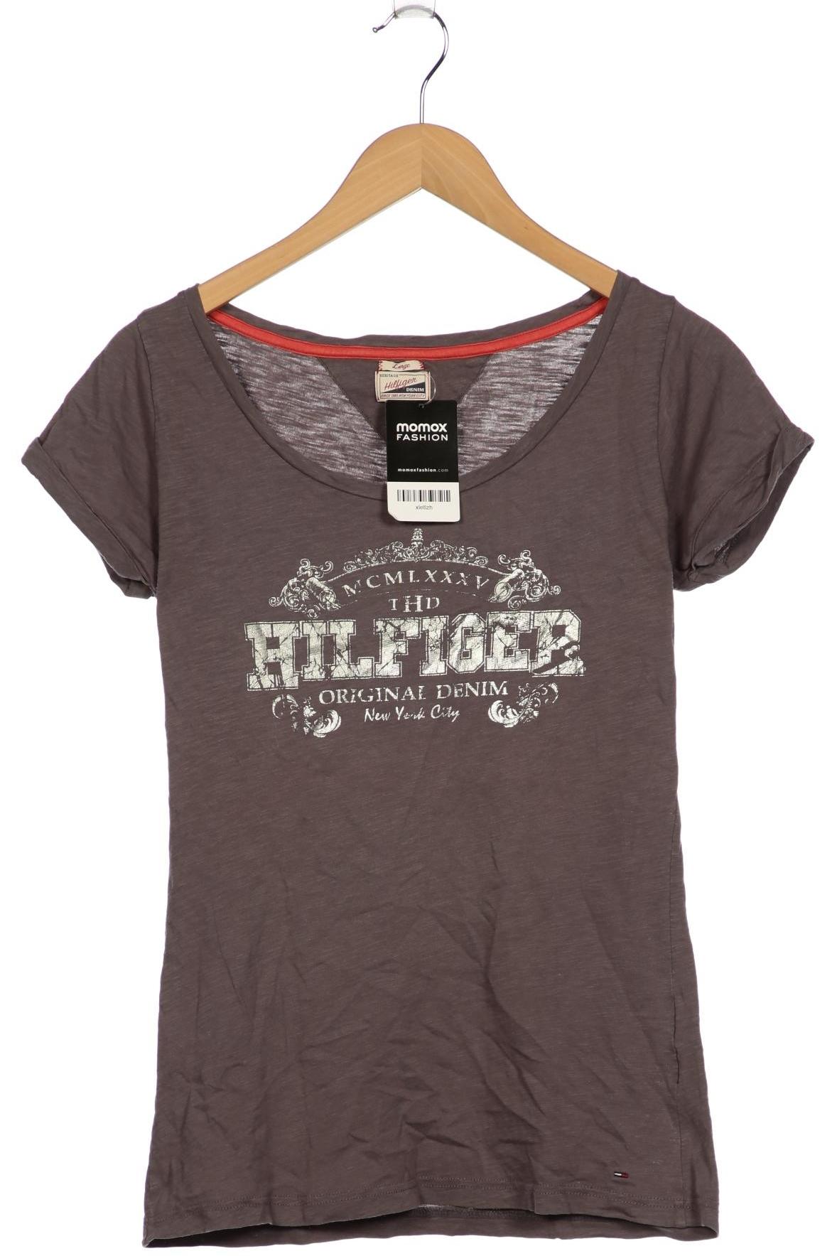 

Hilfiger Denim Damen T-Shirt, grau, Gr. 42