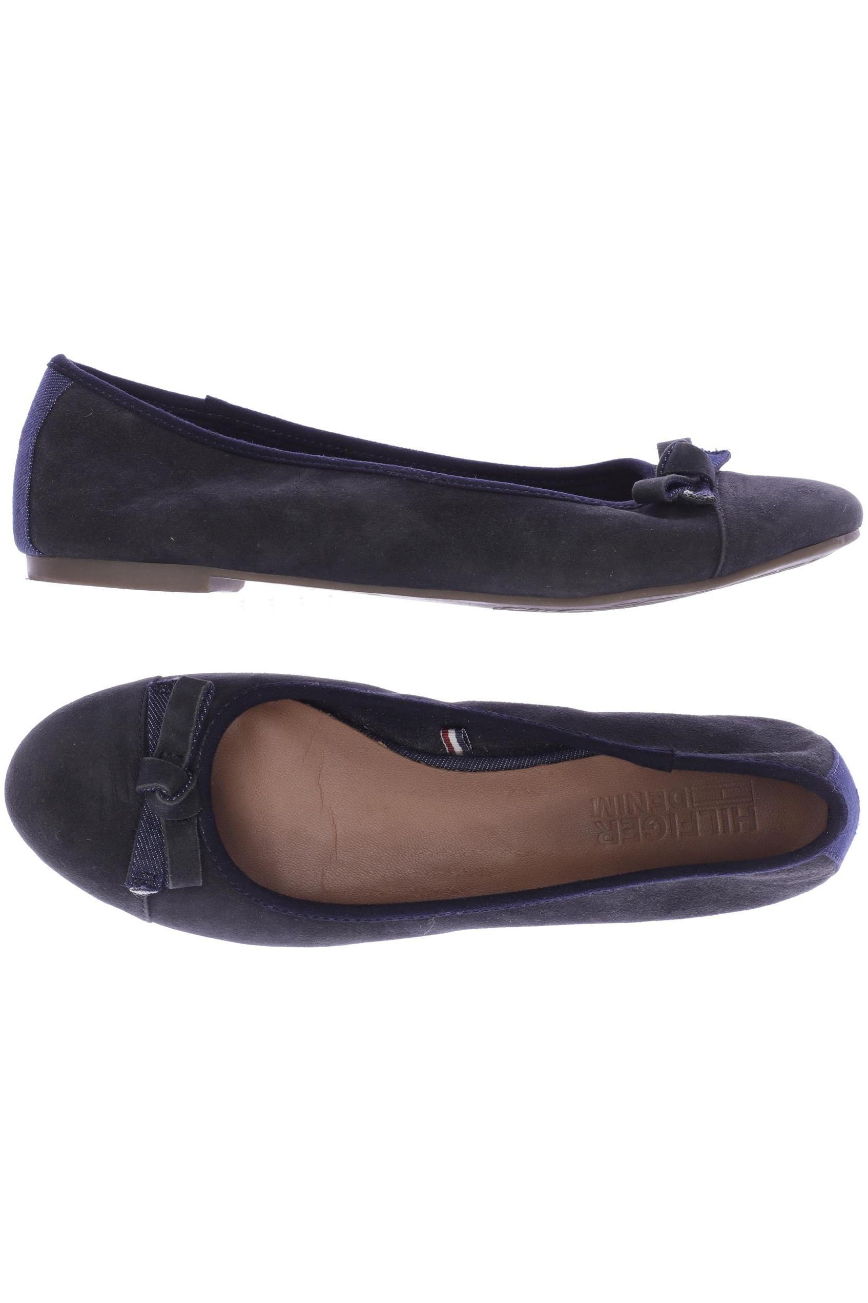 

Hilfiger Denim Damen Ballerinas, schwarz, Gr. 40