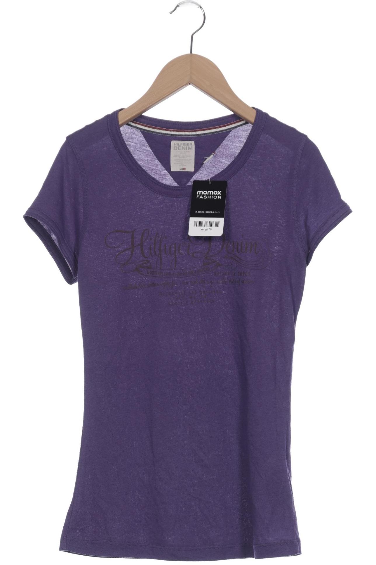 

Hilfiger Denim Damen T-Shirt, flieder, Gr. 34
