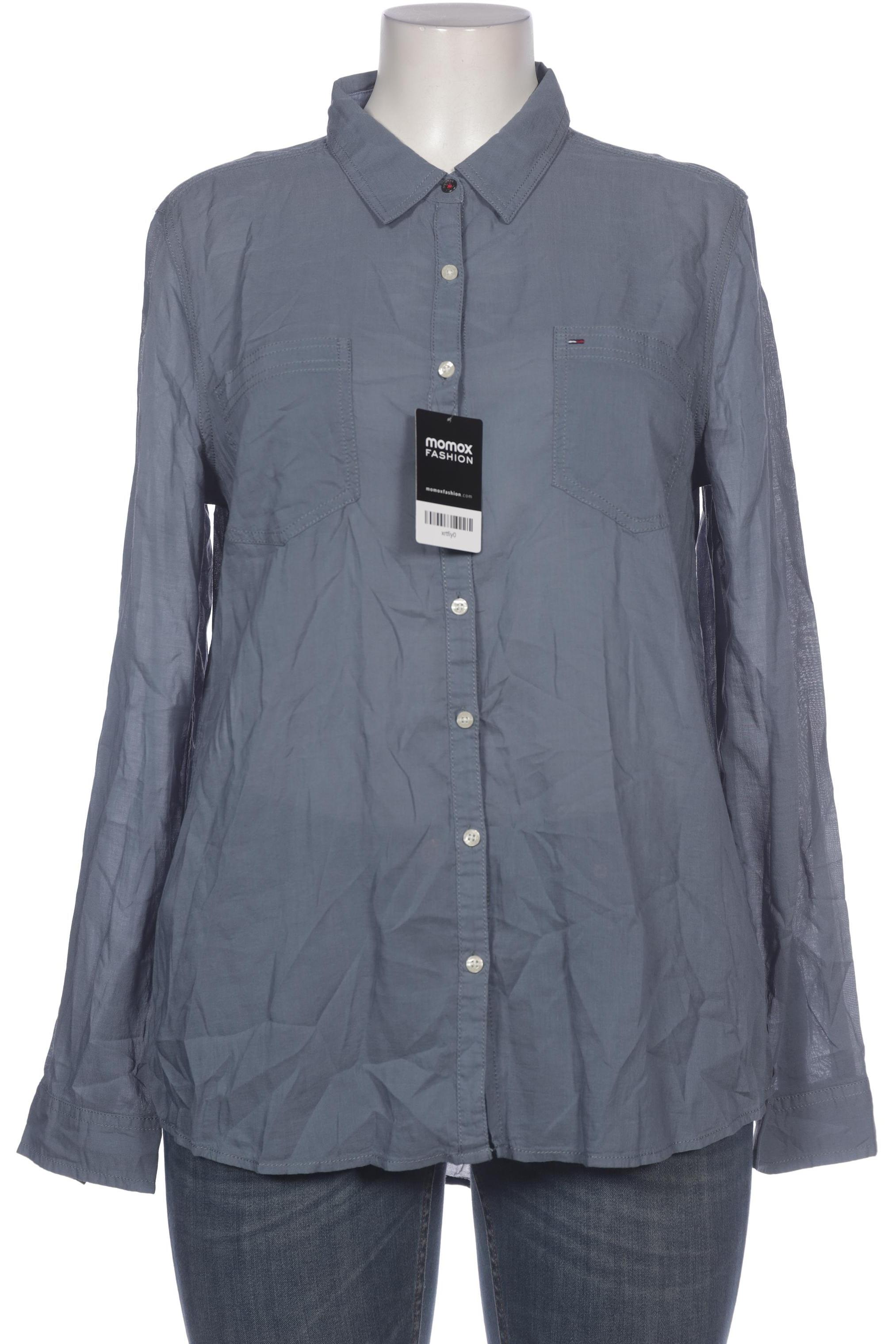 

Hilfiger Denim Damen Bluse, blau, Gr. 44