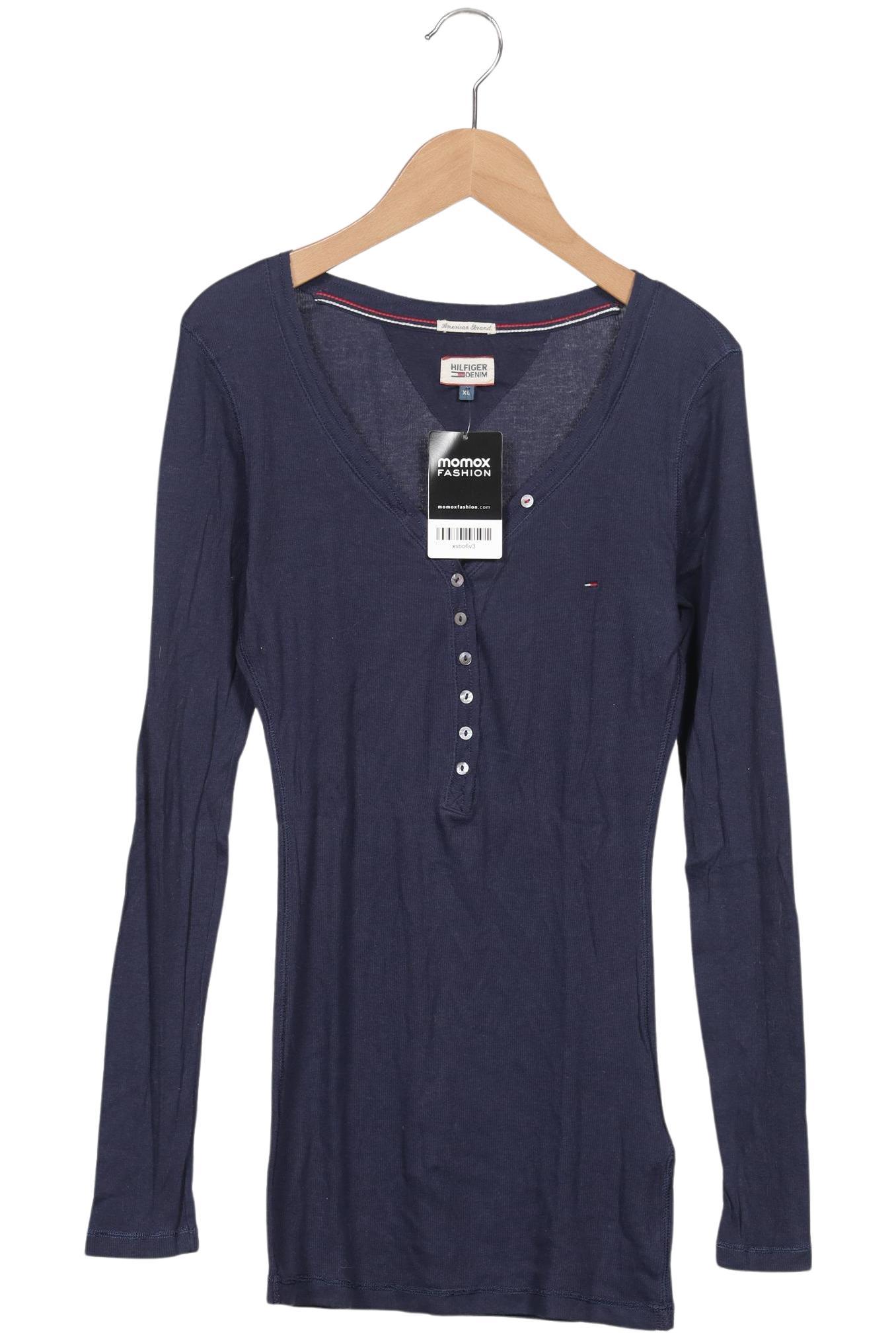 

Hilfiger Denim Damen Langarmshirt, marineblau, Gr. 44