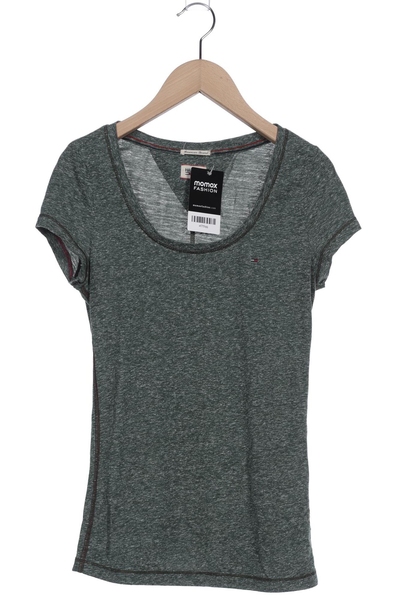 

Hilfiger Denim Damen T-Shirt, grün, Gr. 34