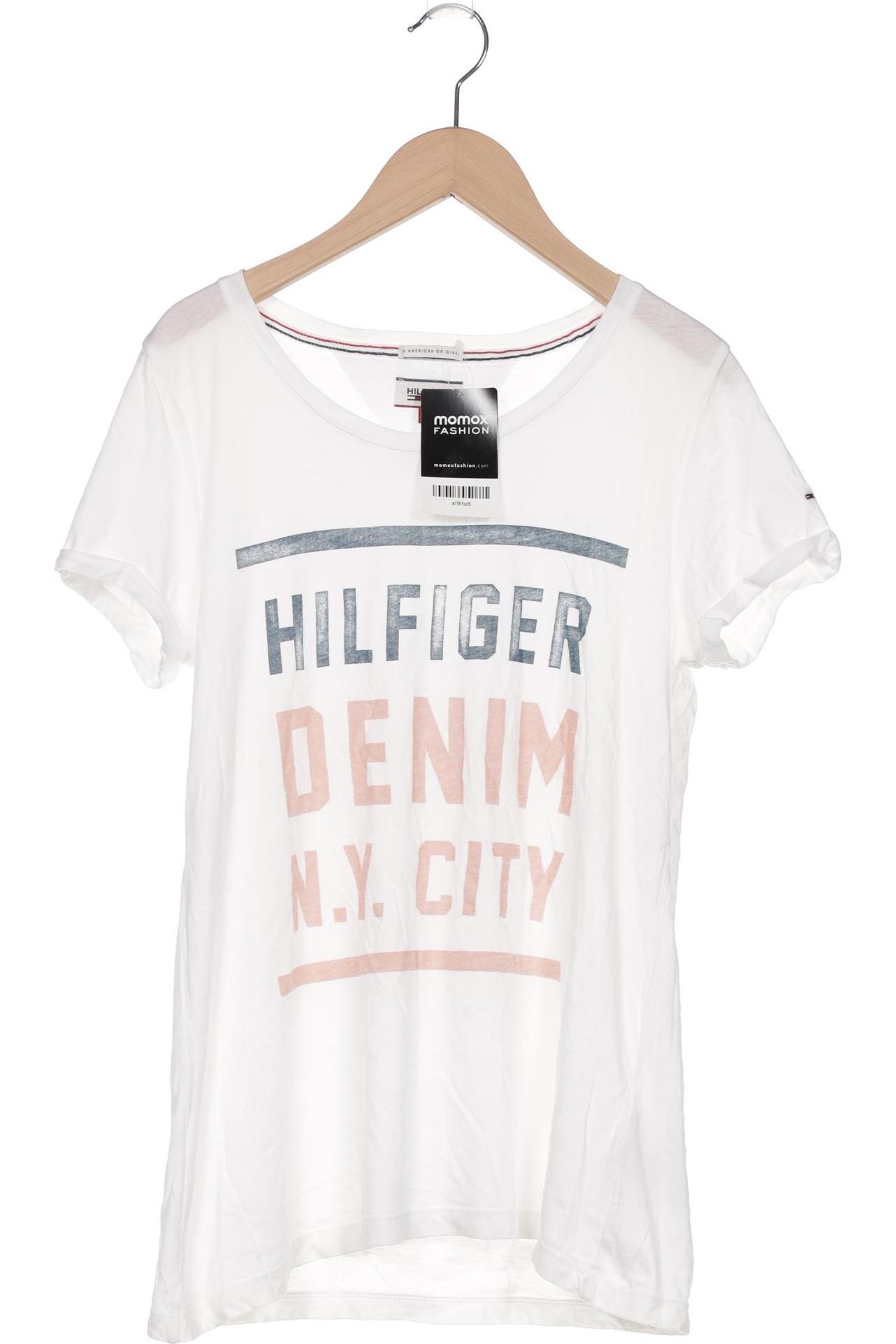

Hilfiger Denim Damen T-Shirt, weiß, Gr. 34