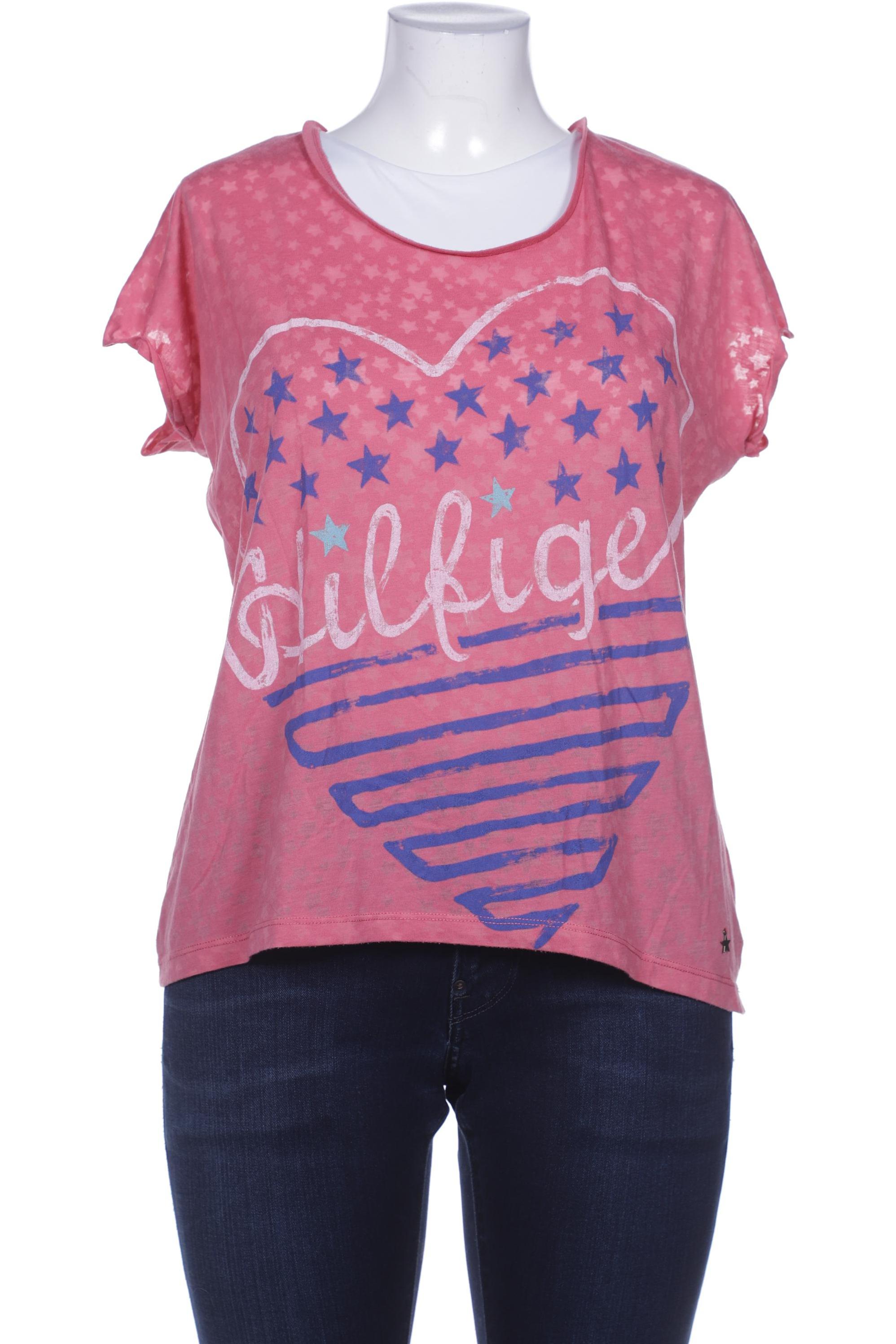 

Hilfiger Denim Damen T-Shirt, pink, Gr. 44