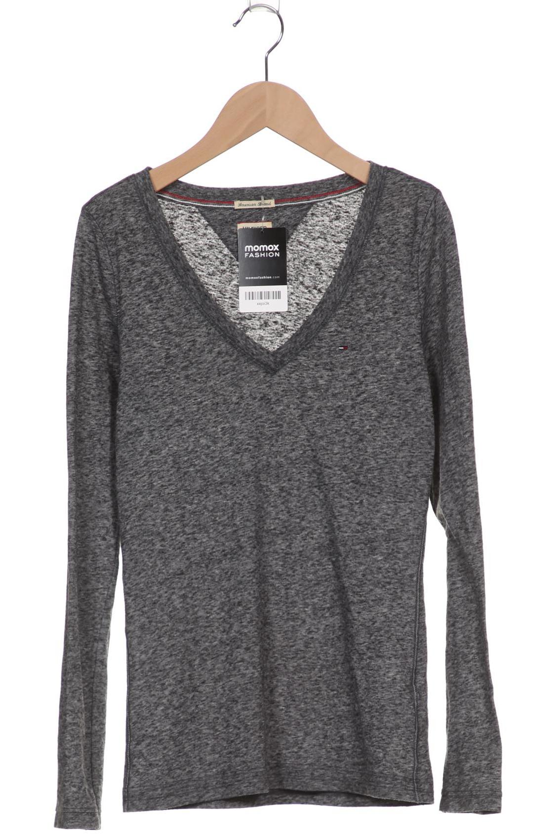 

HILFIGER DENIM Damen Langarmshirt, grau