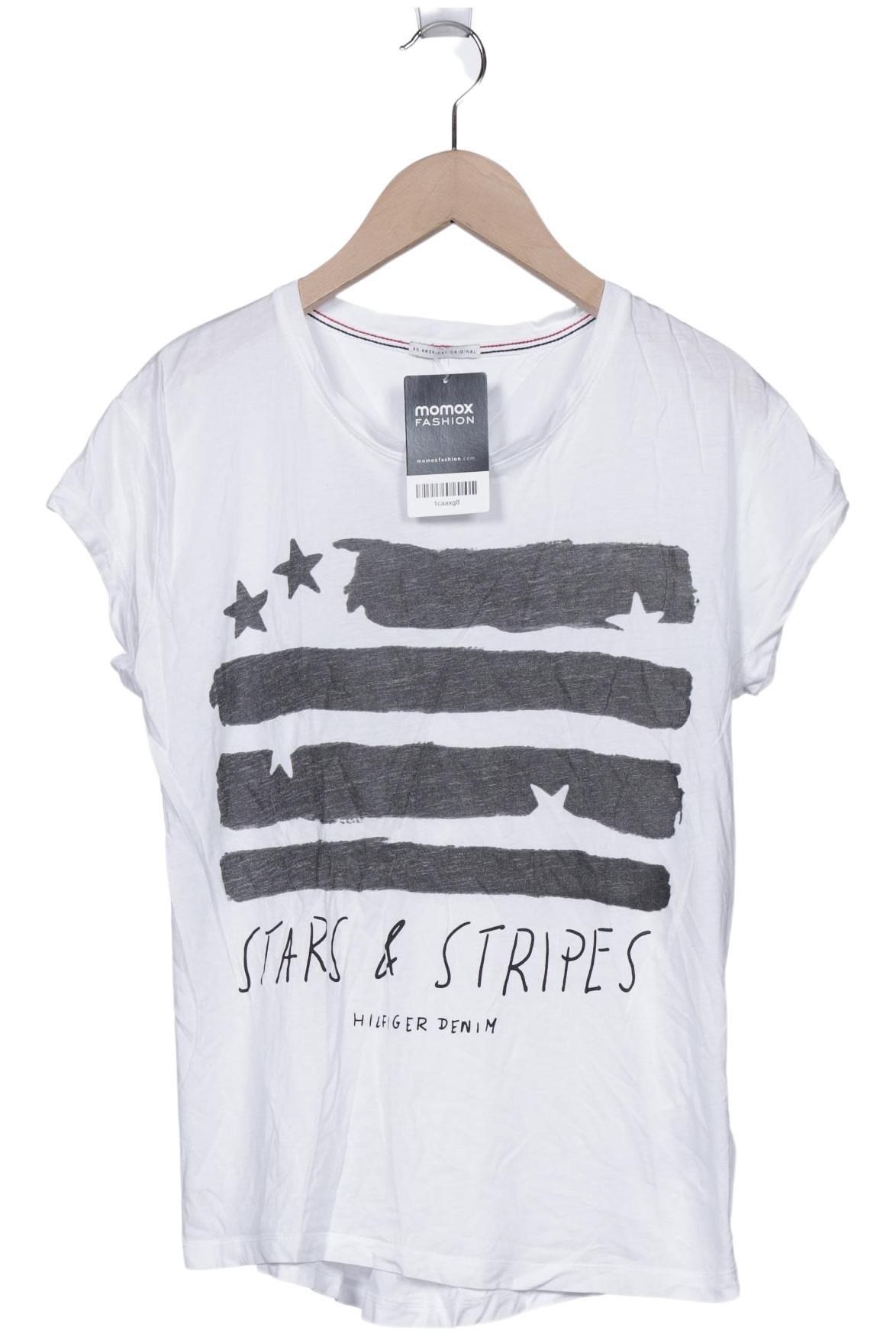 

Hilfiger Denim Damen T-Shirt, weiß, Gr. 36