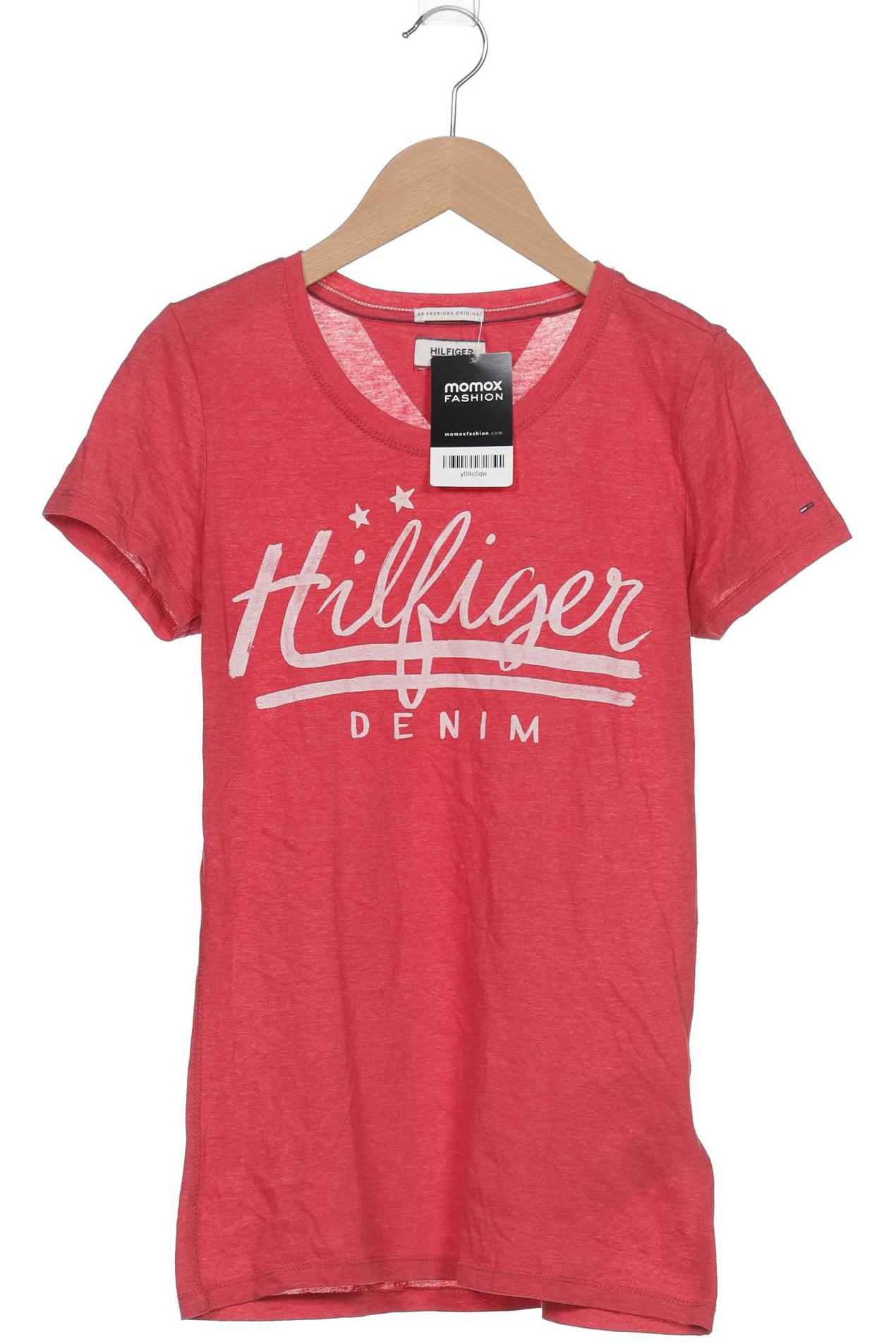 

Hilfiger Denim Damen T-Shirt, rot, Gr. 36