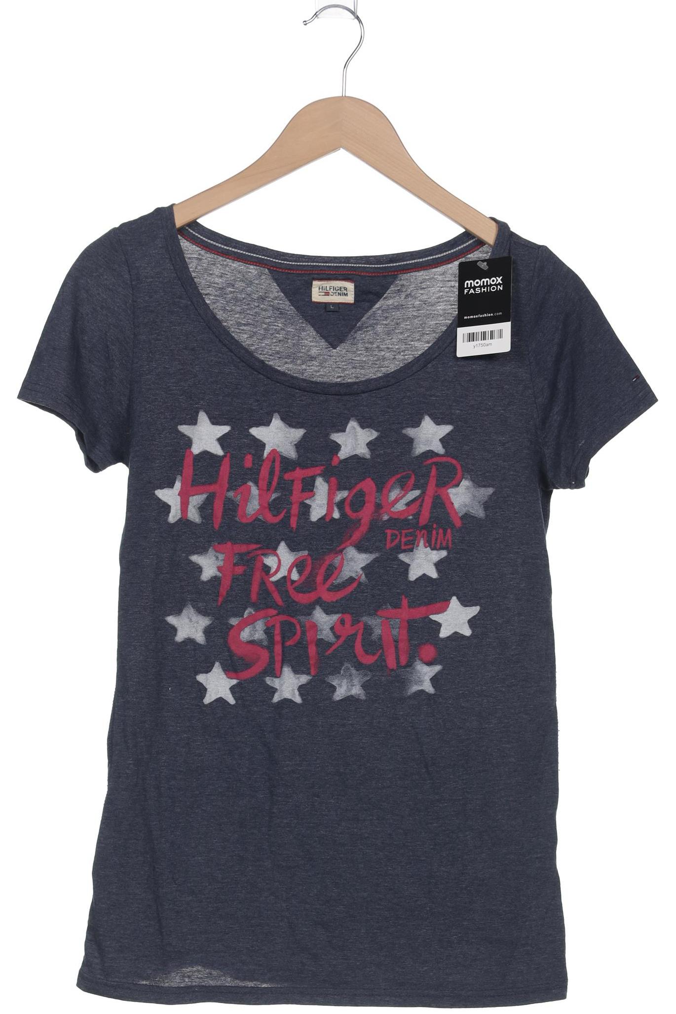 

Hilfiger Denim Damen T-Shirt, marineblau, Gr. 42
