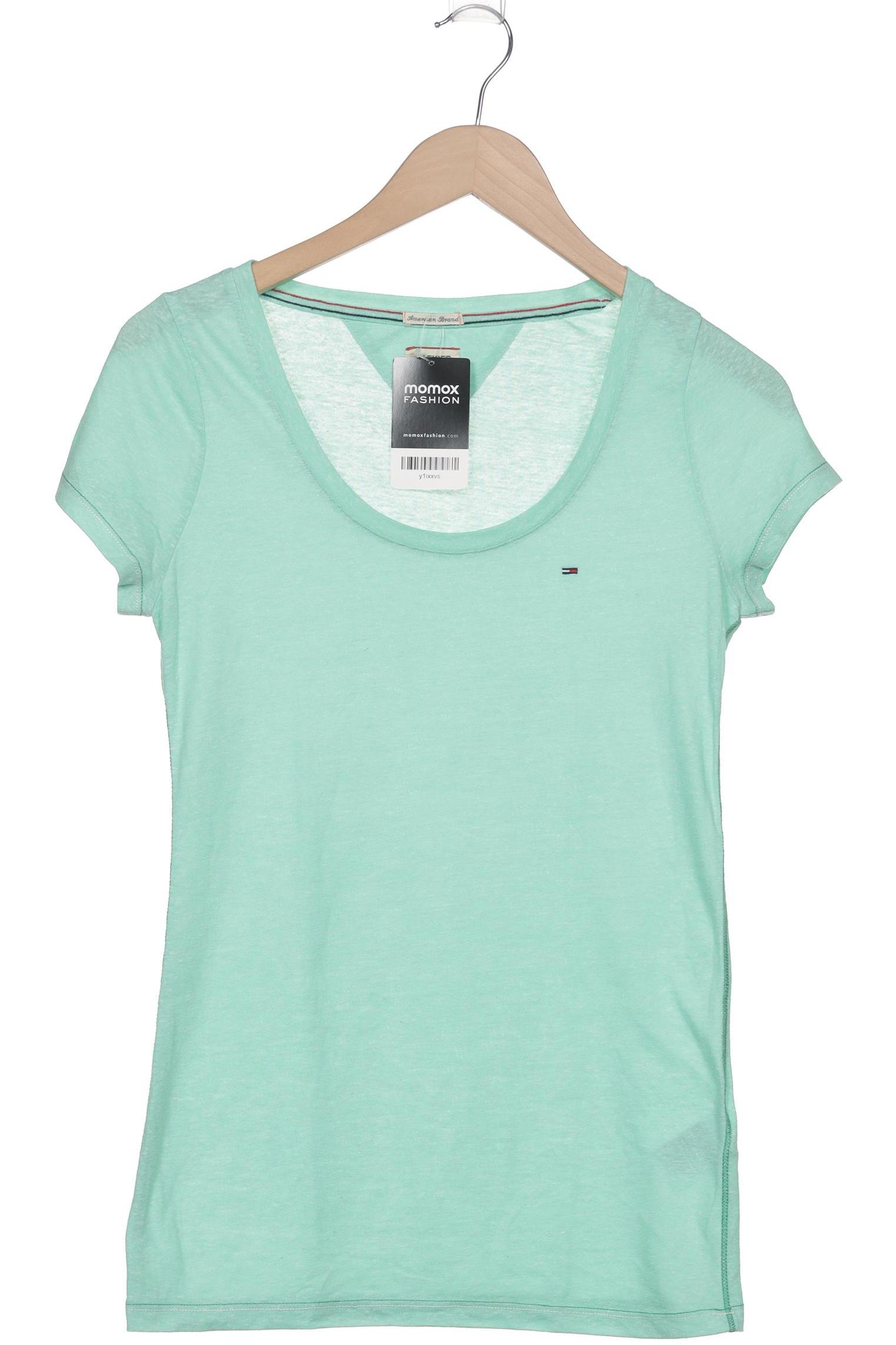 

Hilfiger Denim Damen T-Shirt, hellgrün, Gr. 38