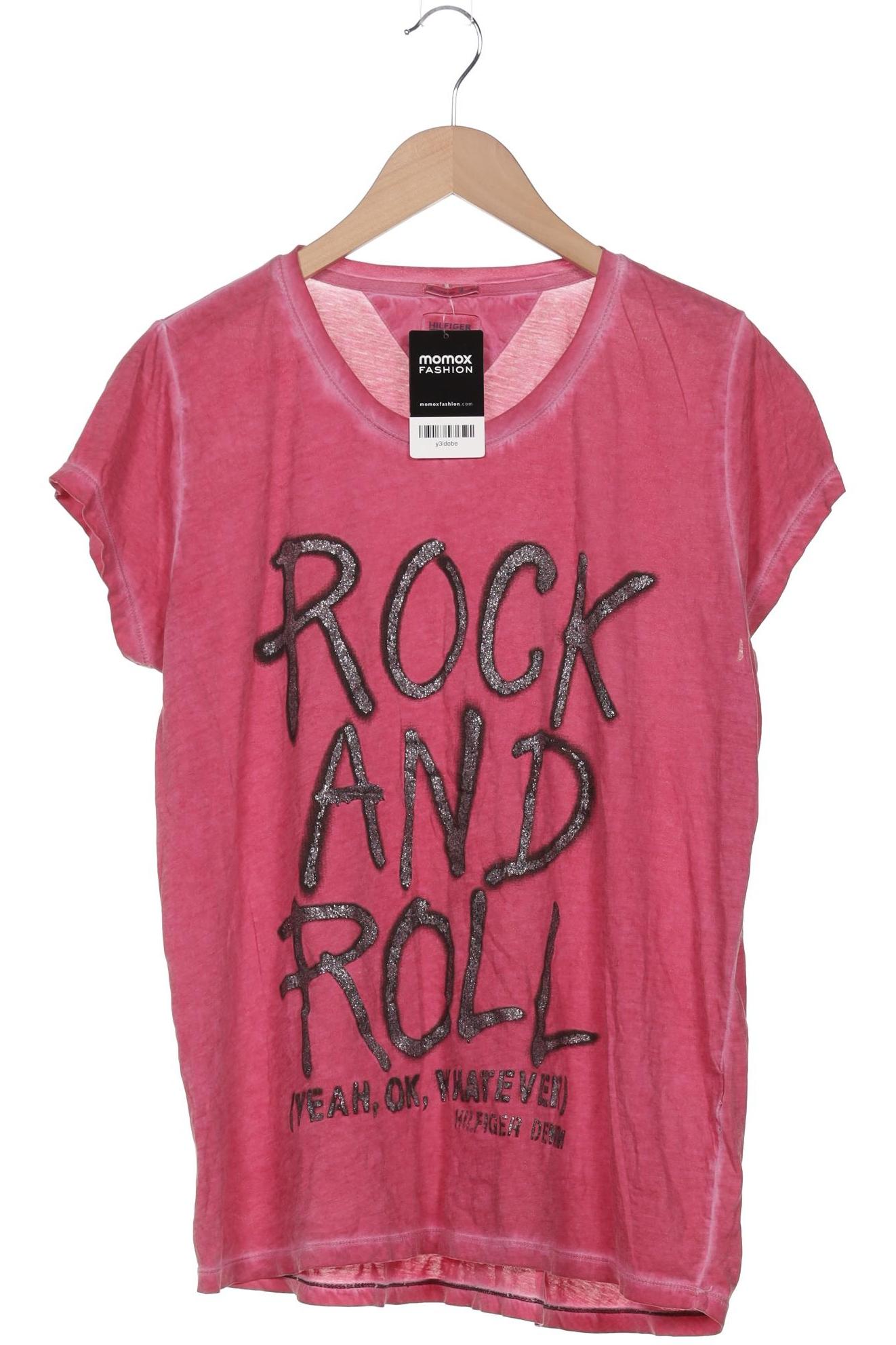 

Hilfiger Denim Damen T-Shirt, pink, Gr. 42