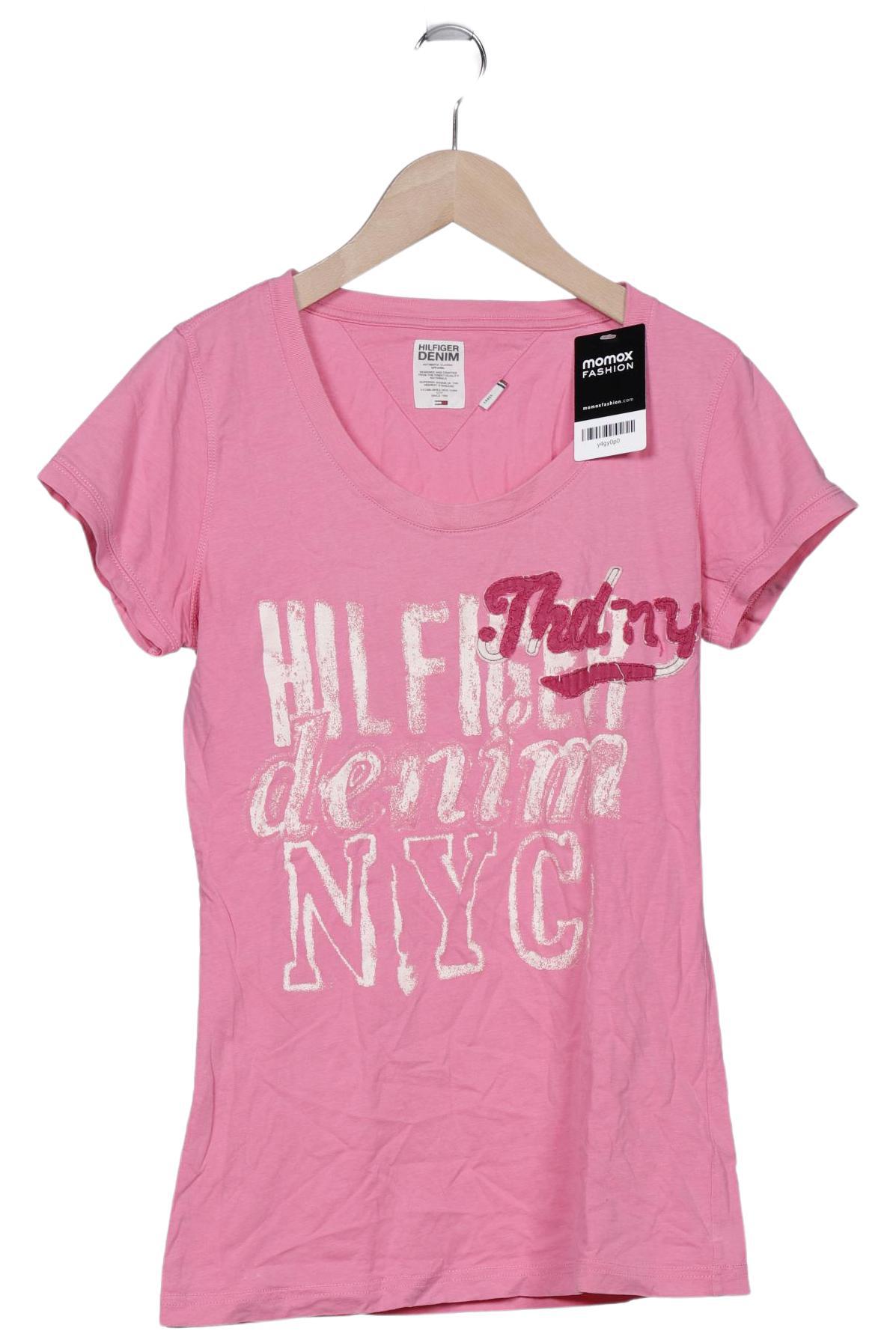 

Hilfiger Denim Damen T-Shirt, pink, Gr. 42